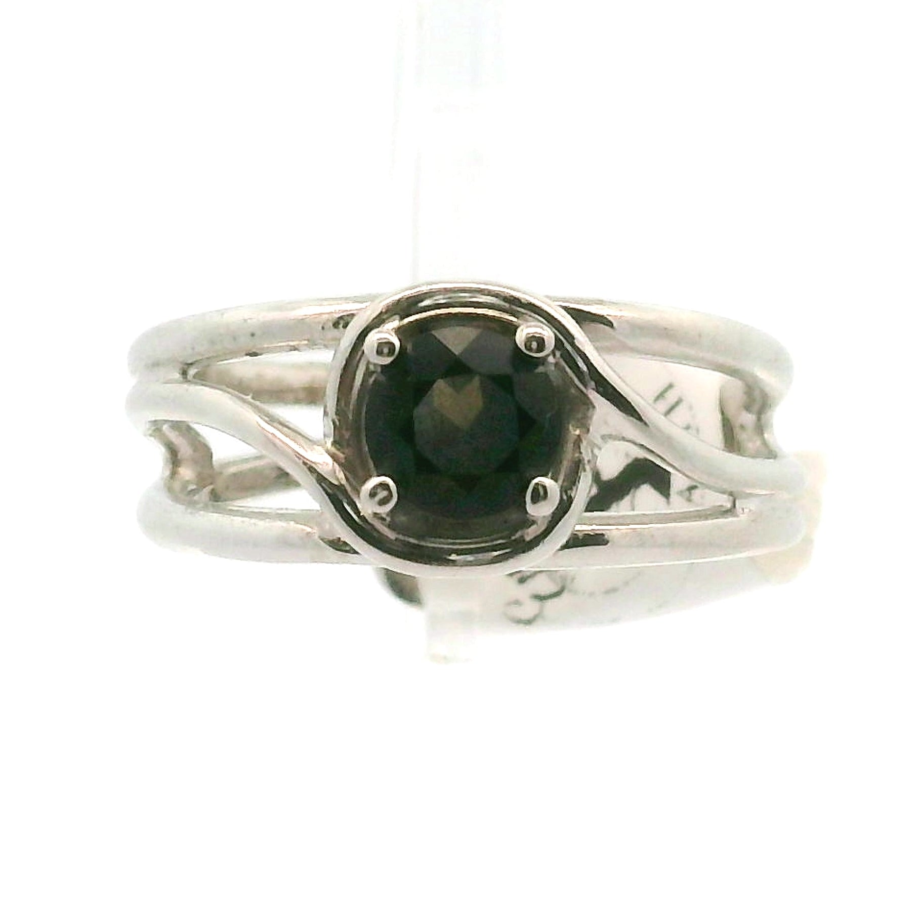 Kornerupine Midi Cuff Ring .925 Silver for Harmony, New Ideas & Relationships and Manifestation