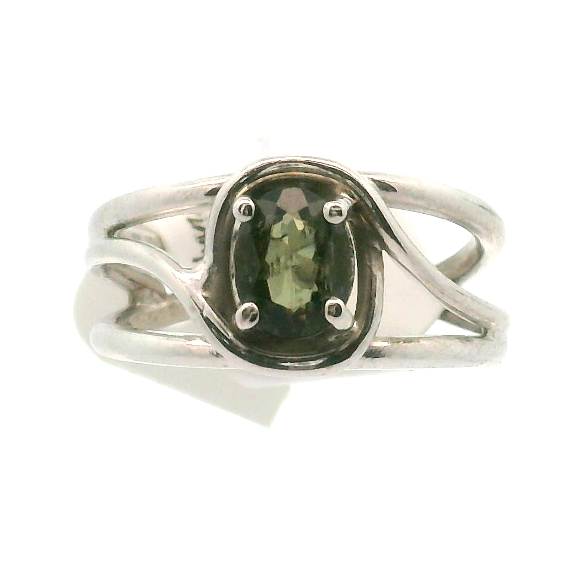 Kornerupine Midi Cuff Ring .925 Silver for Harmony, New Ideas & Relationships and Manifestation