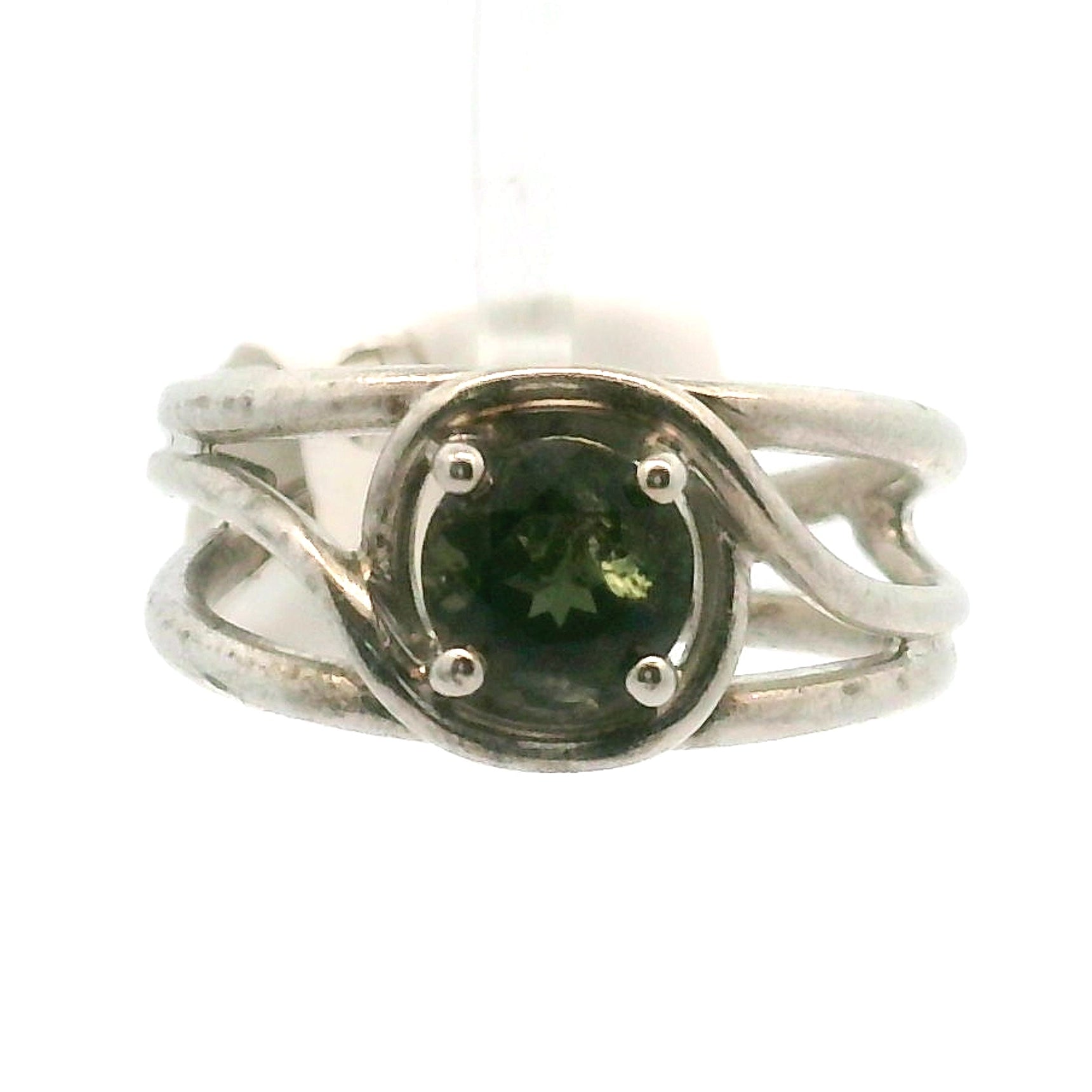 Kornerupine Midi Cuff Ring .925 Silver for Harmony, New Ideas & Relationships and Manifestation
