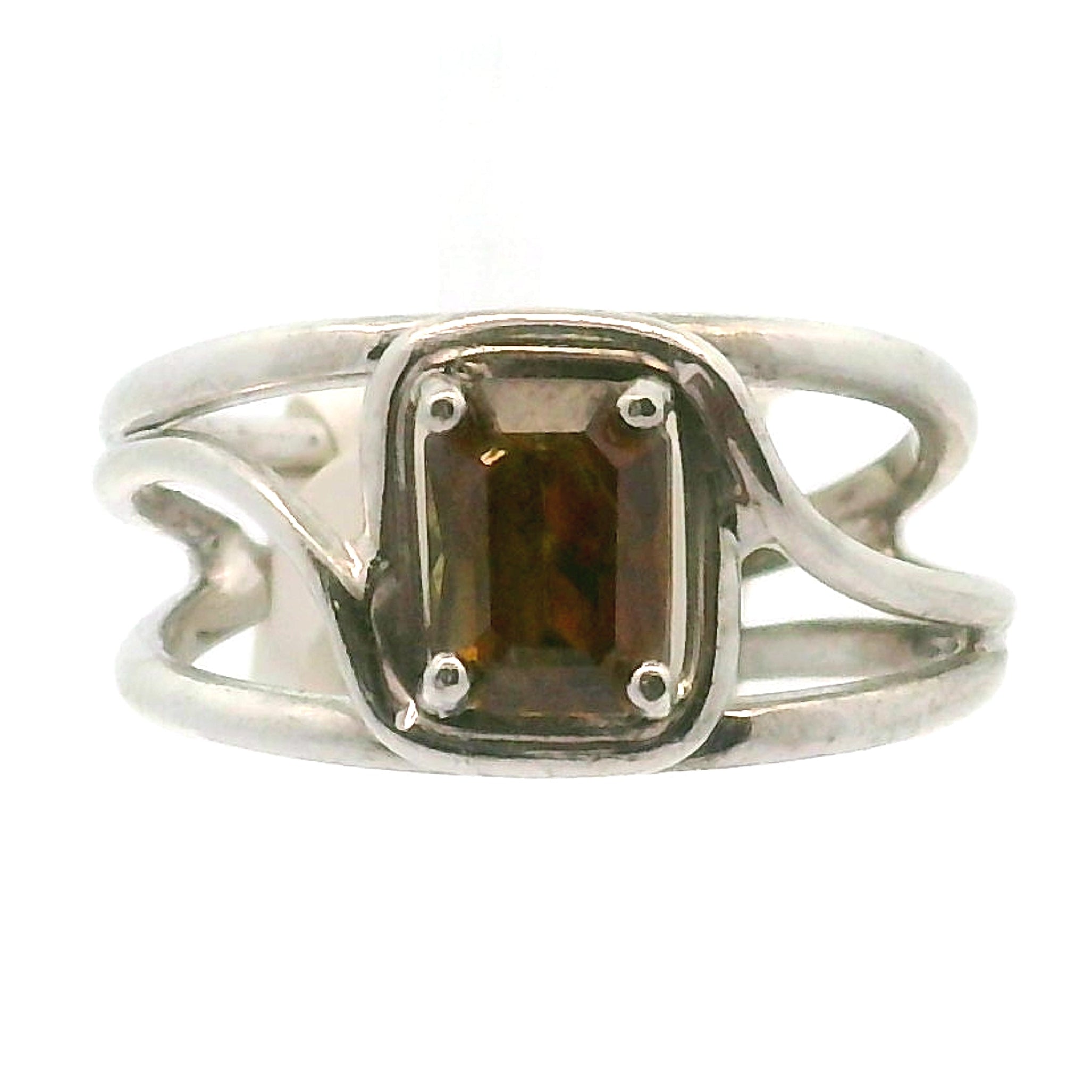 Sphalerite Midi Cuff Ring .925 Silver for Clairy, Inspiration, Manifestation and Protection
