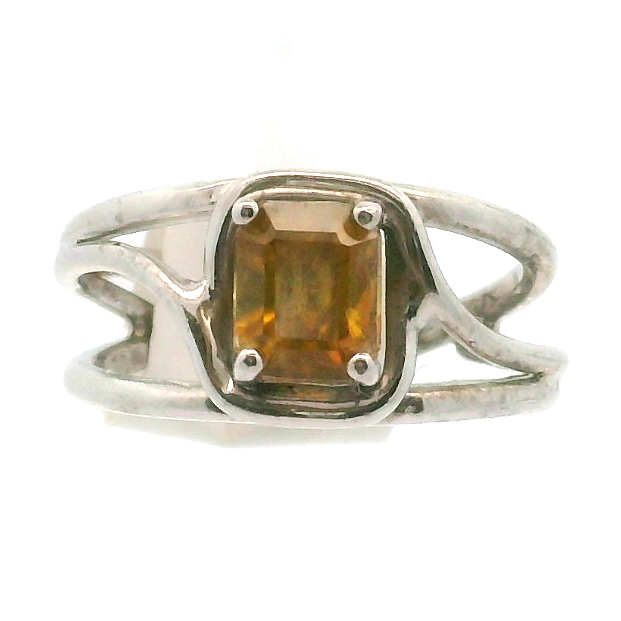 Sphalerite Midi Cuff Ring .925 Silver for Clairy, Inspiration, Manifestation and Protection
