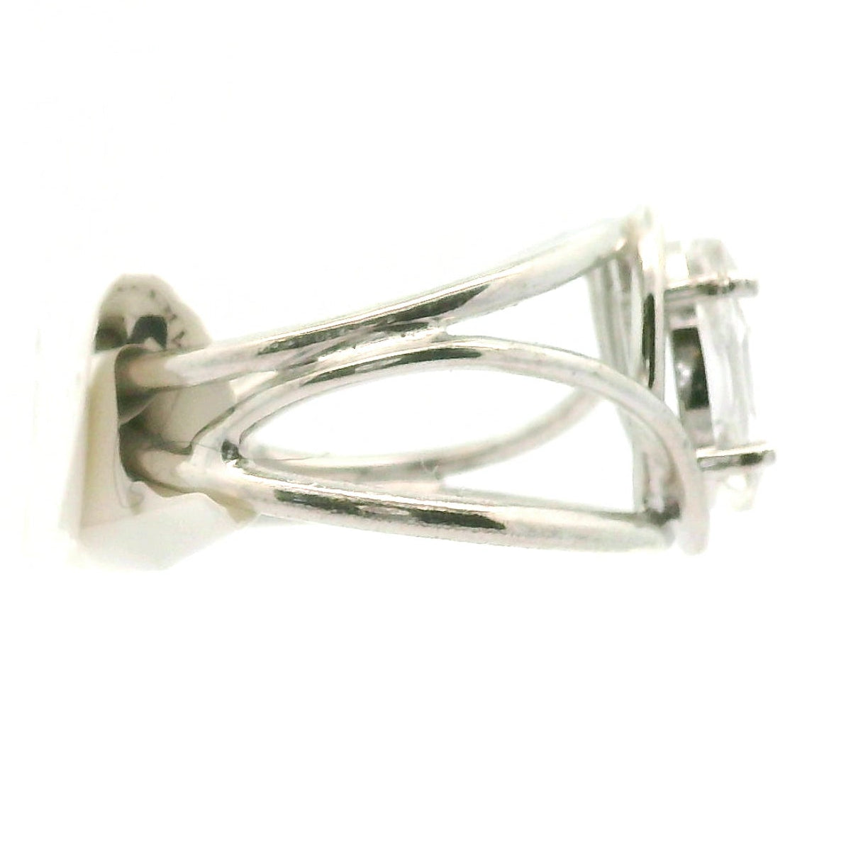 Herkimer Quartz Faceted Midi Cuff Ring .925 Silver for Healing, Intention Setting and Manifesting your Desires