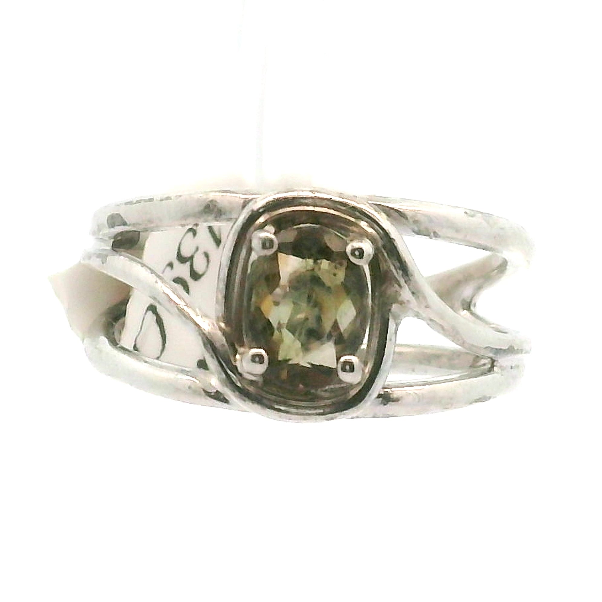 Andalusite Midi Cuff Ring 925 Silver for Divine Connection, Harmony & Spiritual Awareness