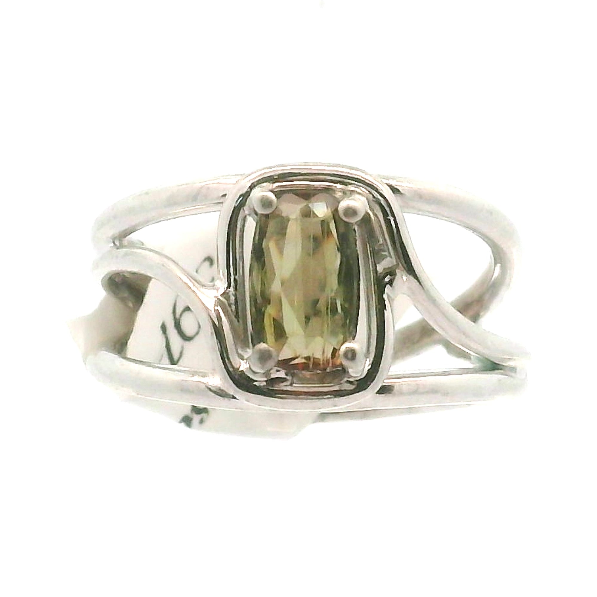 Andalusite Midi Cuff Ring 925 Silver for Divine Connection, Harmony & Spiritual Awareness