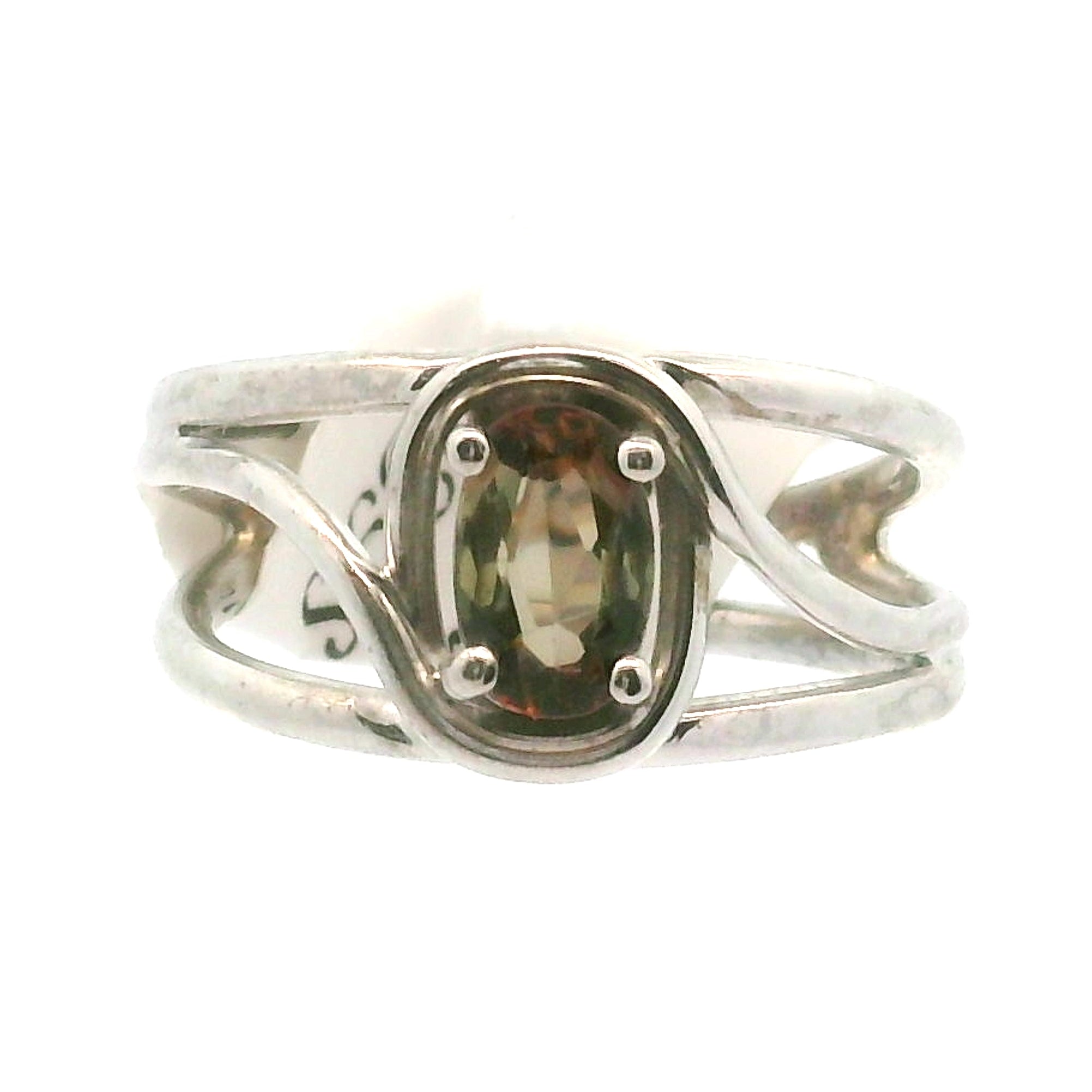 Andalusite Midi Cuff Ring 925 Silver for Divine Connection, Harmony & Spiritual Awareness