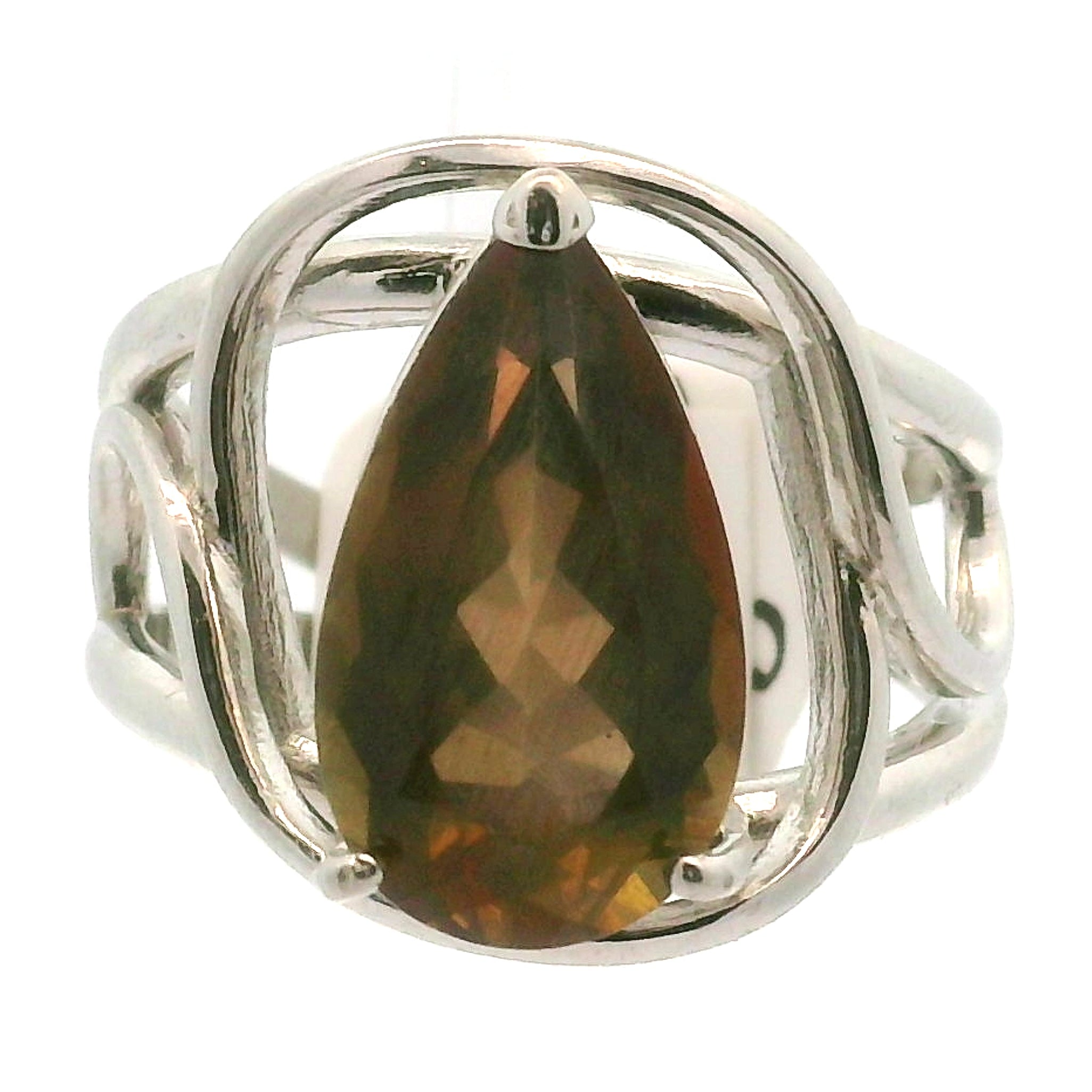 Andalusite Cuff Ring 925 Silver for Divine Connection, Harmony & Spiritual Awareness