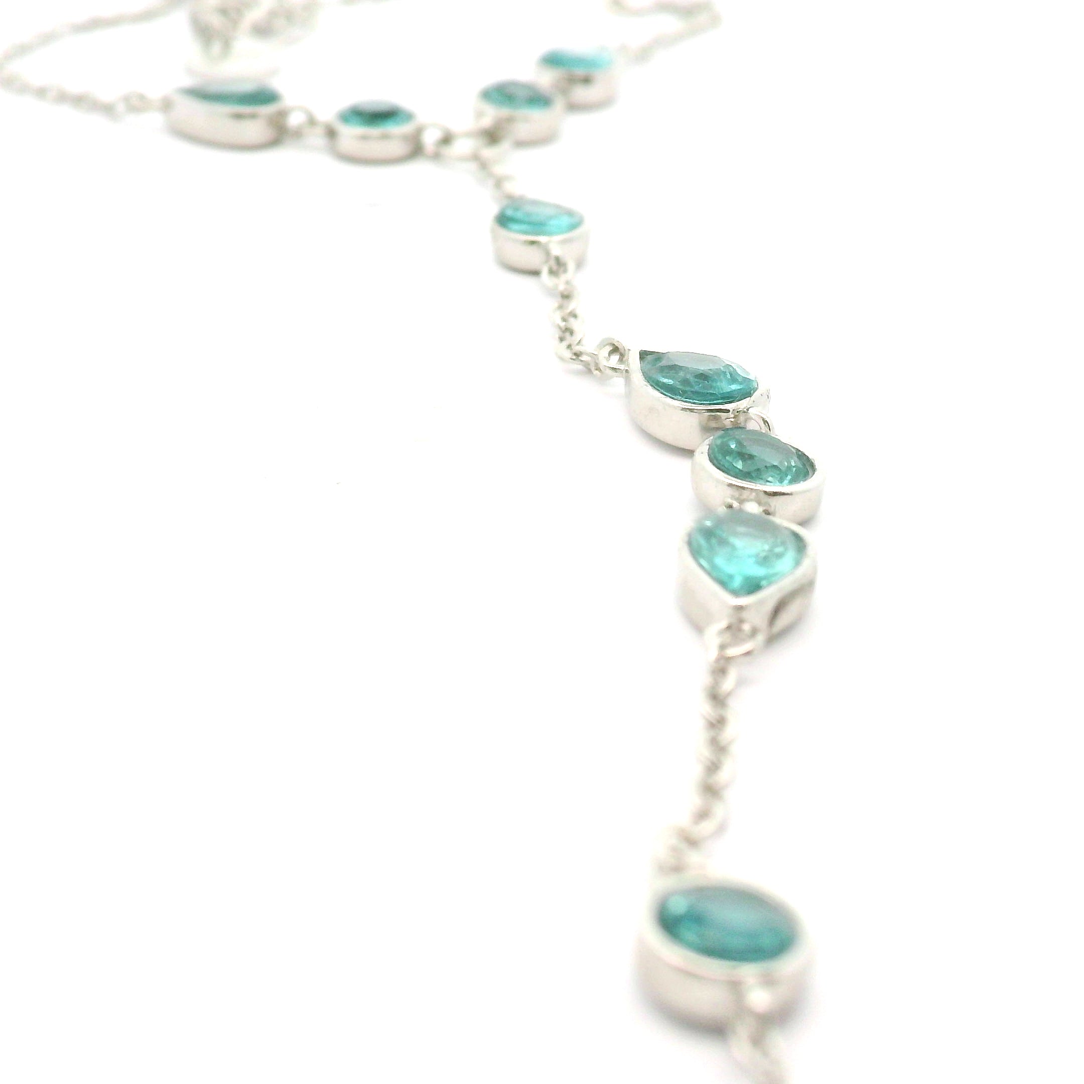Crystal Adjustable Hand-Chain in .925 Silver for Creation and Prosperity