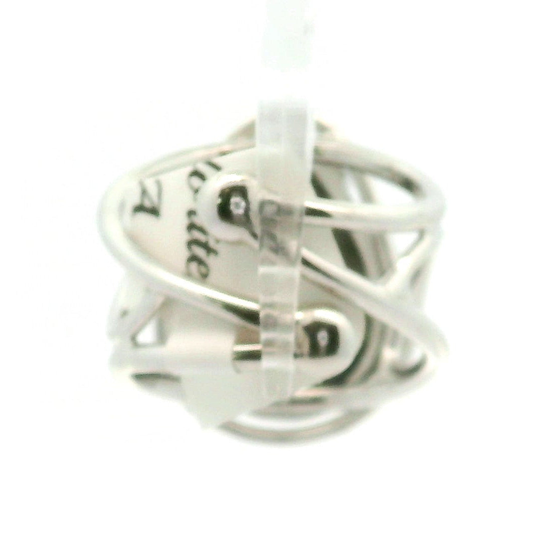 Labradorite Cuff Ring .925 Silver for Protection, Intuition and Guidance