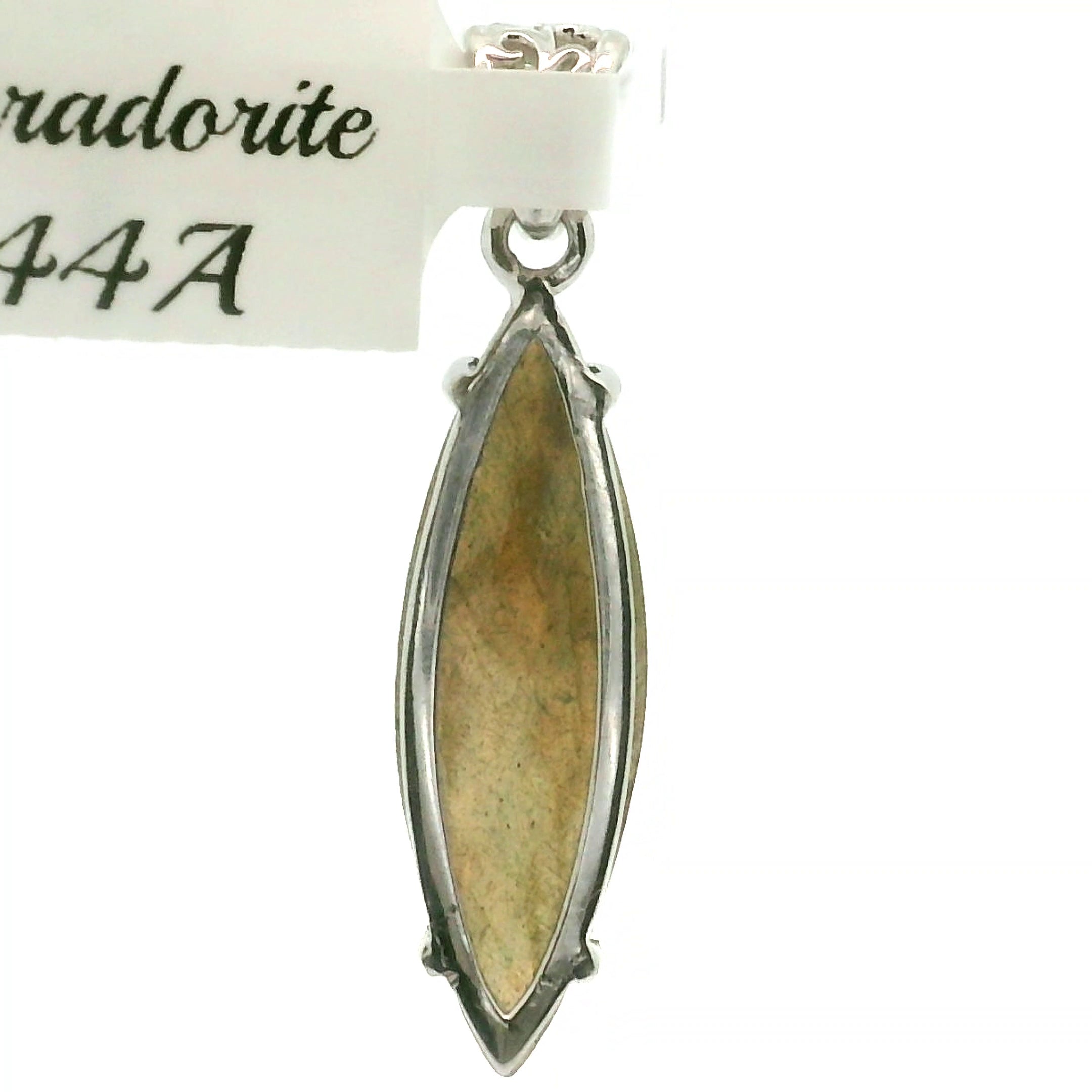 Labradorite Pendant .925 Silver for Protection, Intuition and Guidance