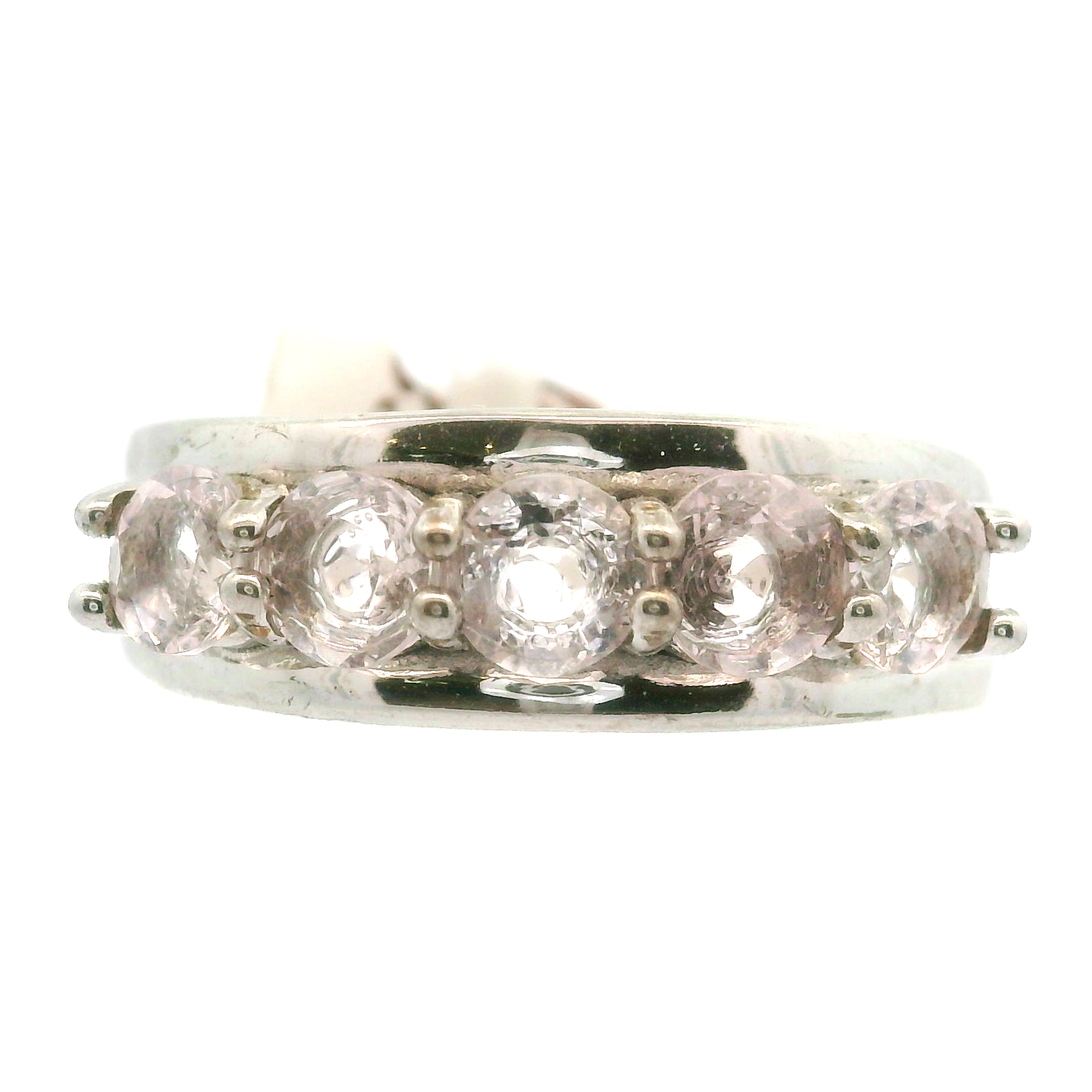 Multi-stone Stacker Cuff Ring .925 Silver for Healing, Intention Setting and Manifesting your Desires