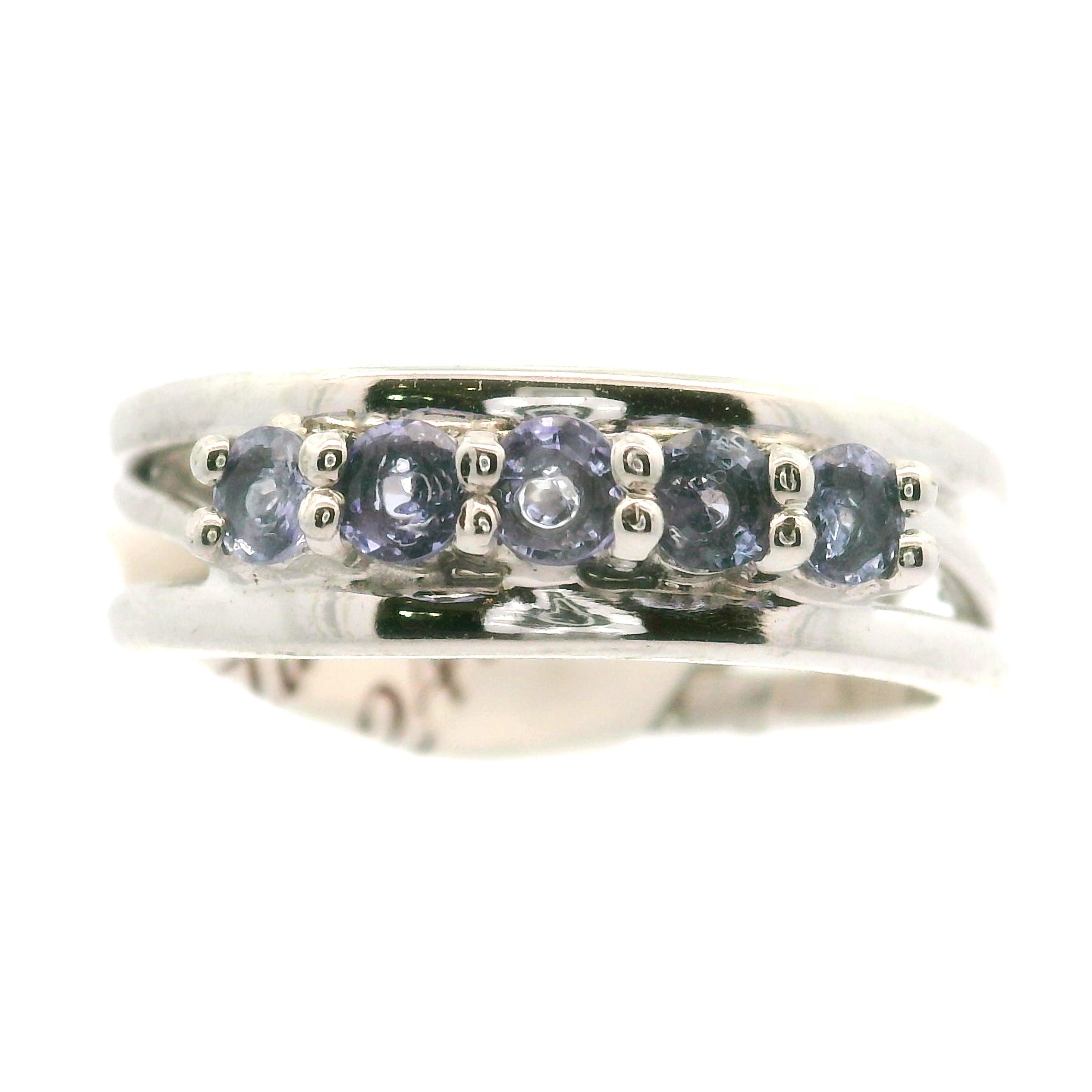 Multi-stone Stacker Cuff Ring .925 Silver for Healing, Intention Setting and Manifesting your Desires