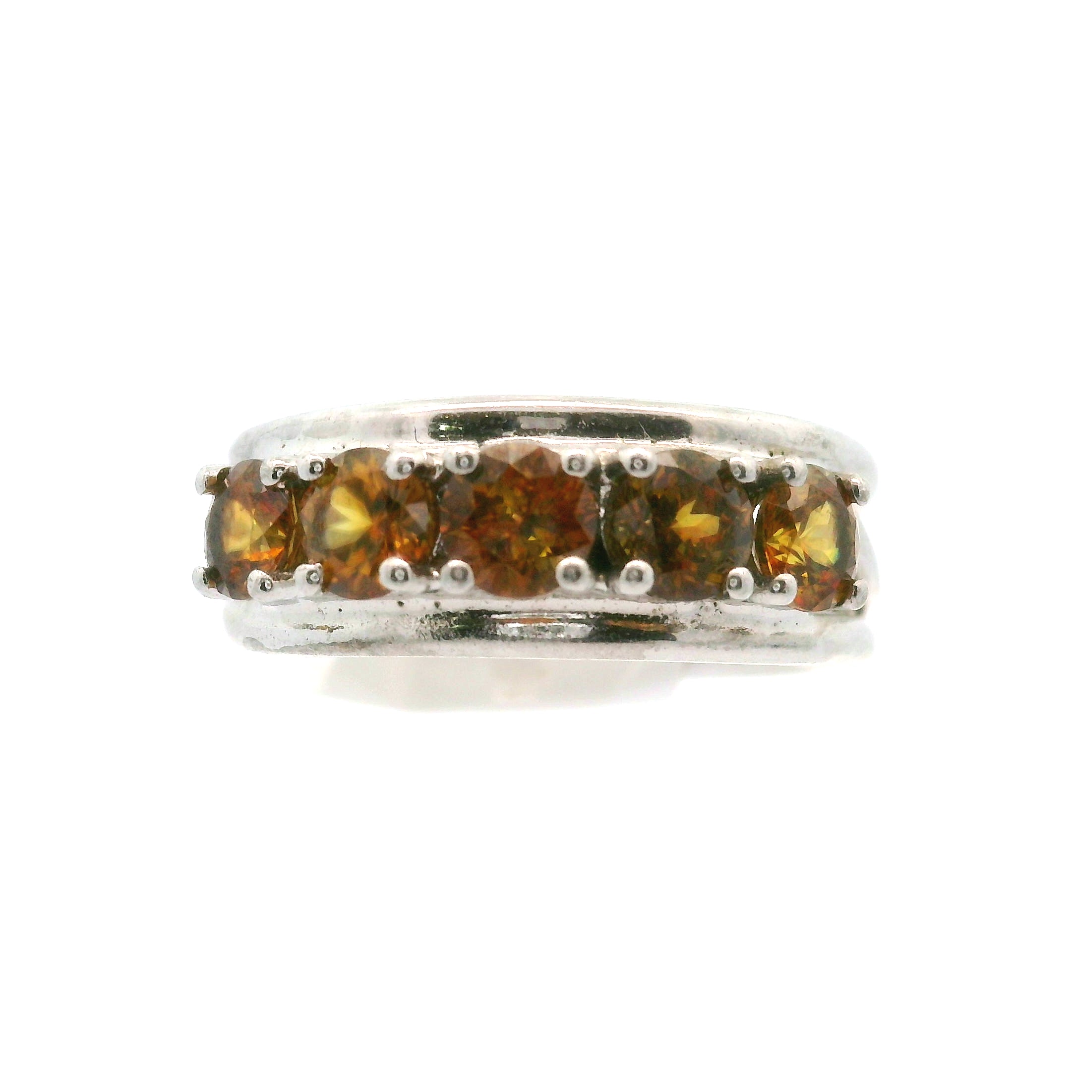 Multi-stone Stacker Cuff Ring .925 Silver for Healing, Intention Setting and Manifesting your Desires
