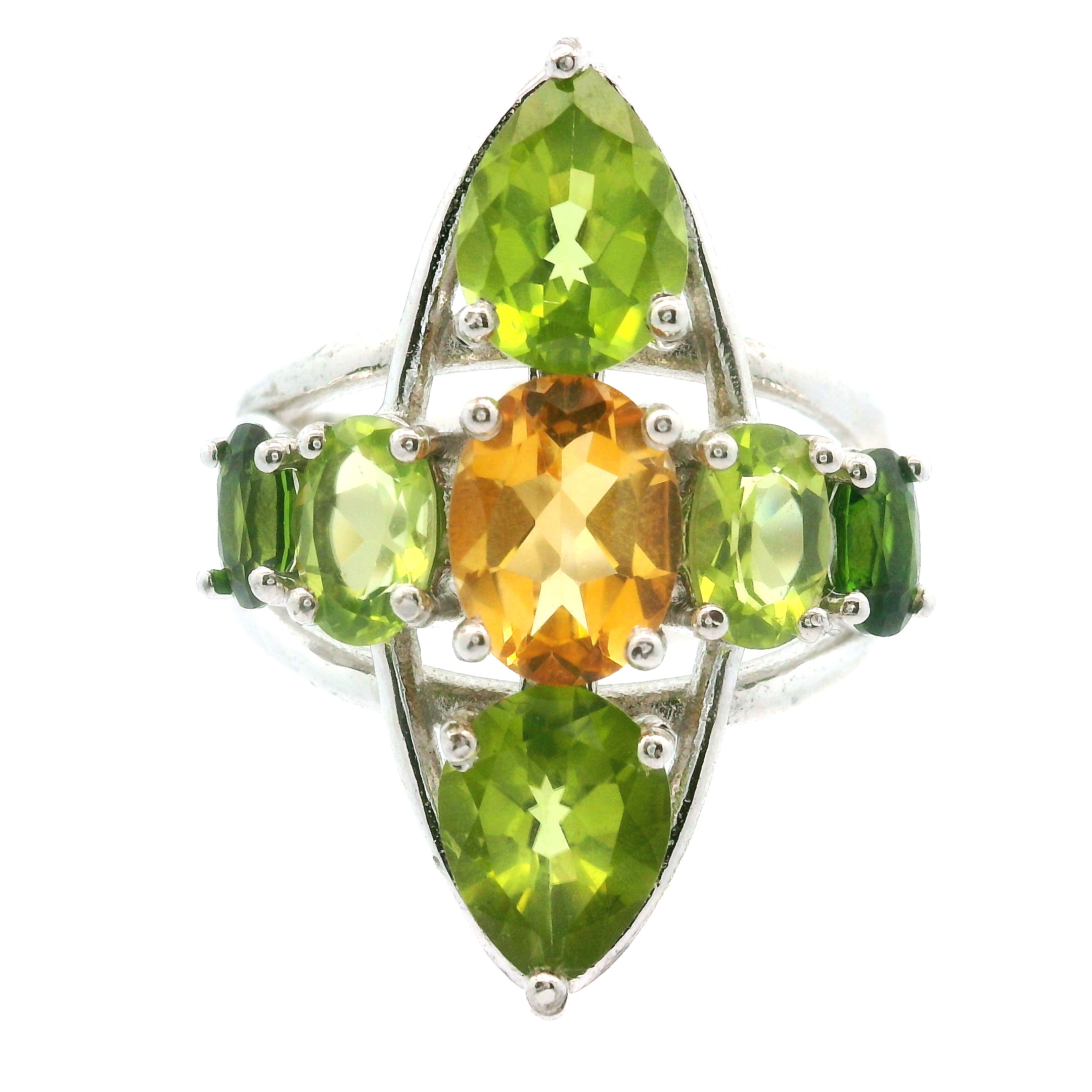 Cross Cuff Ring .925 Silver for Healing, Intention Setting and Manifesting your Desires