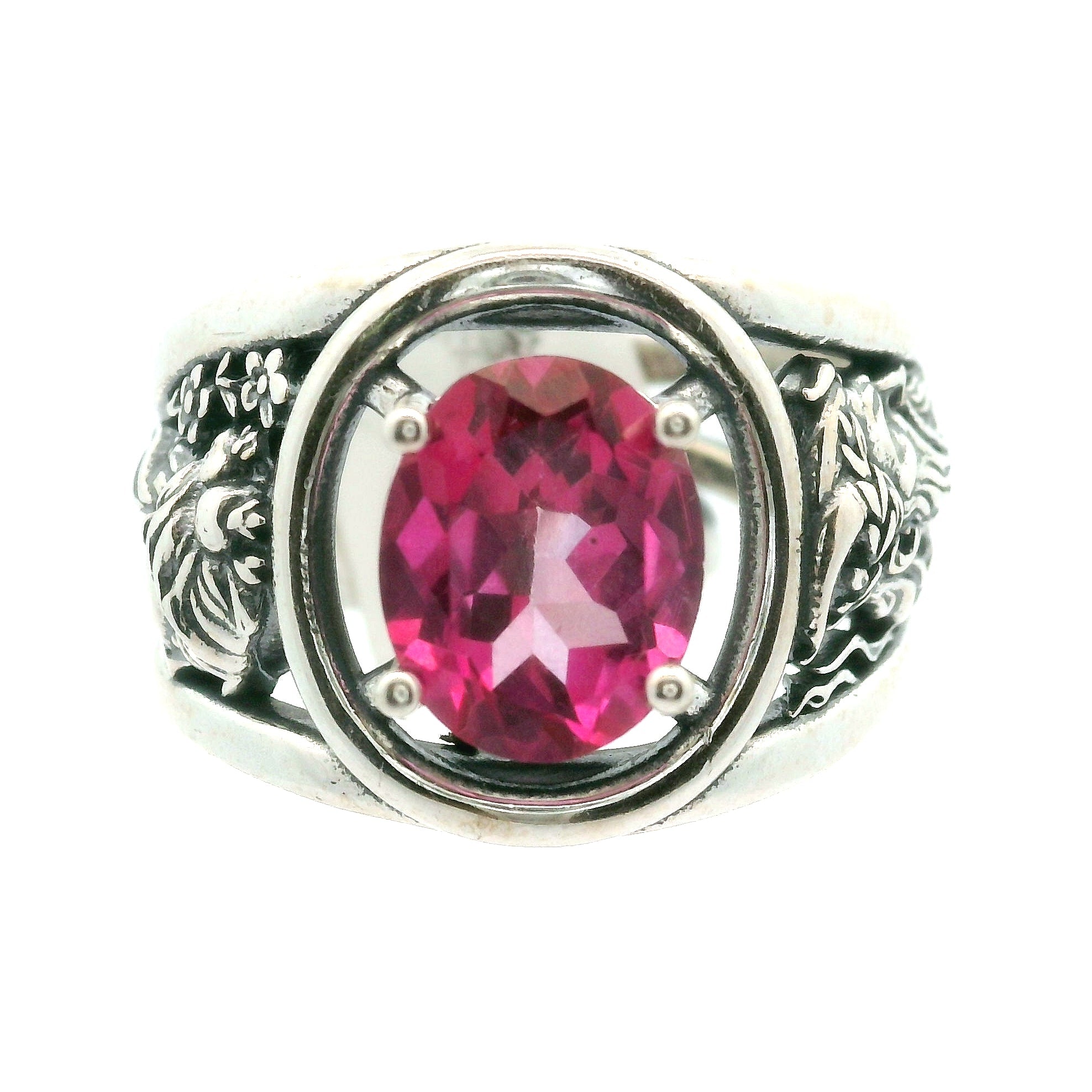 Hades + Persephone Cuff Ring .925 Silver for Health and Strength