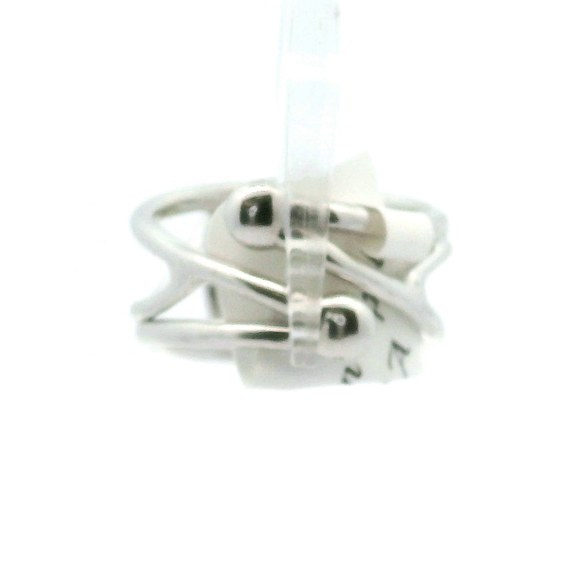 Ethiopian Opal Cuff Ring .925 Silver for Transformation and Energy Protection