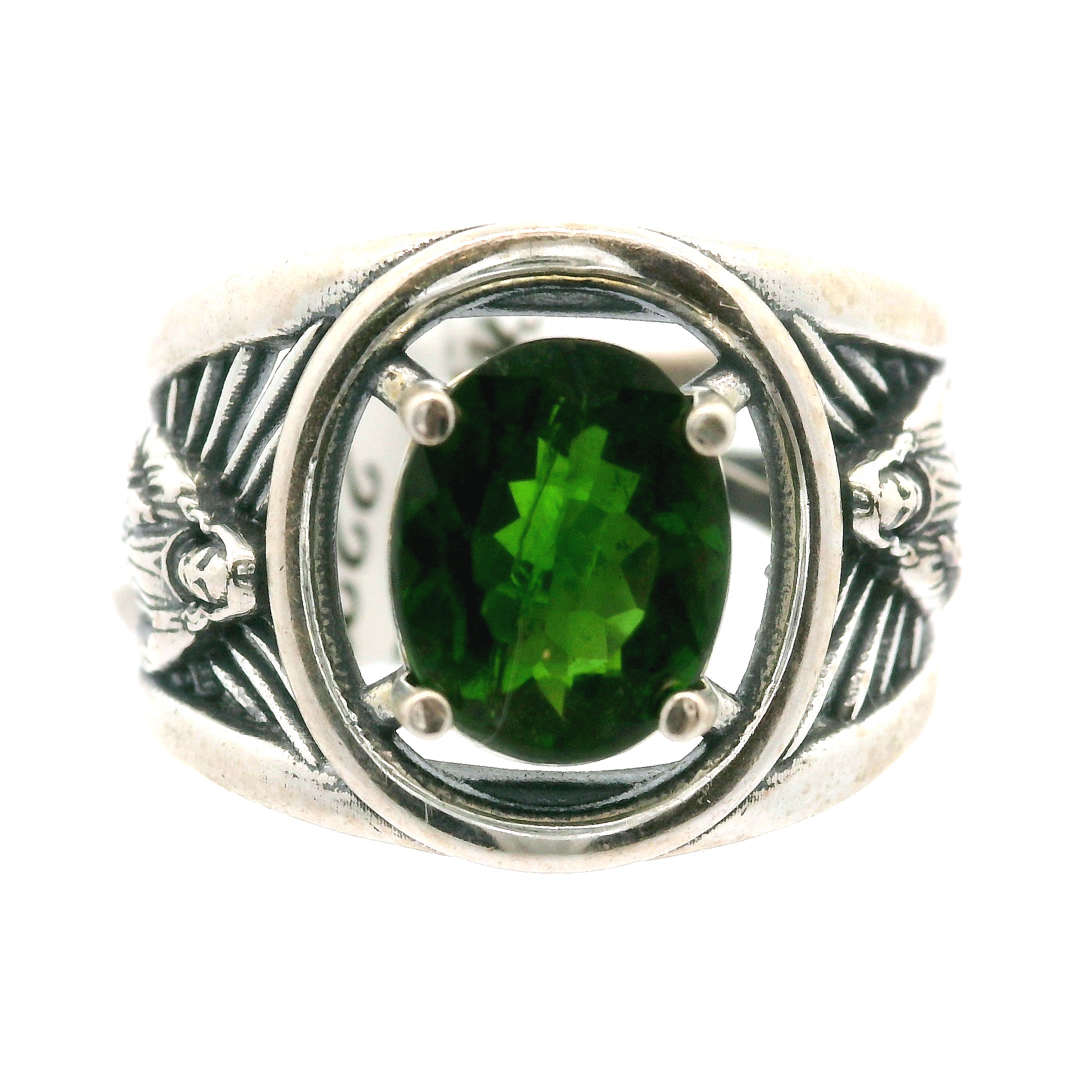 Jesus Cuff Ring .925 Silver for Empowerment, Grounding and Protection