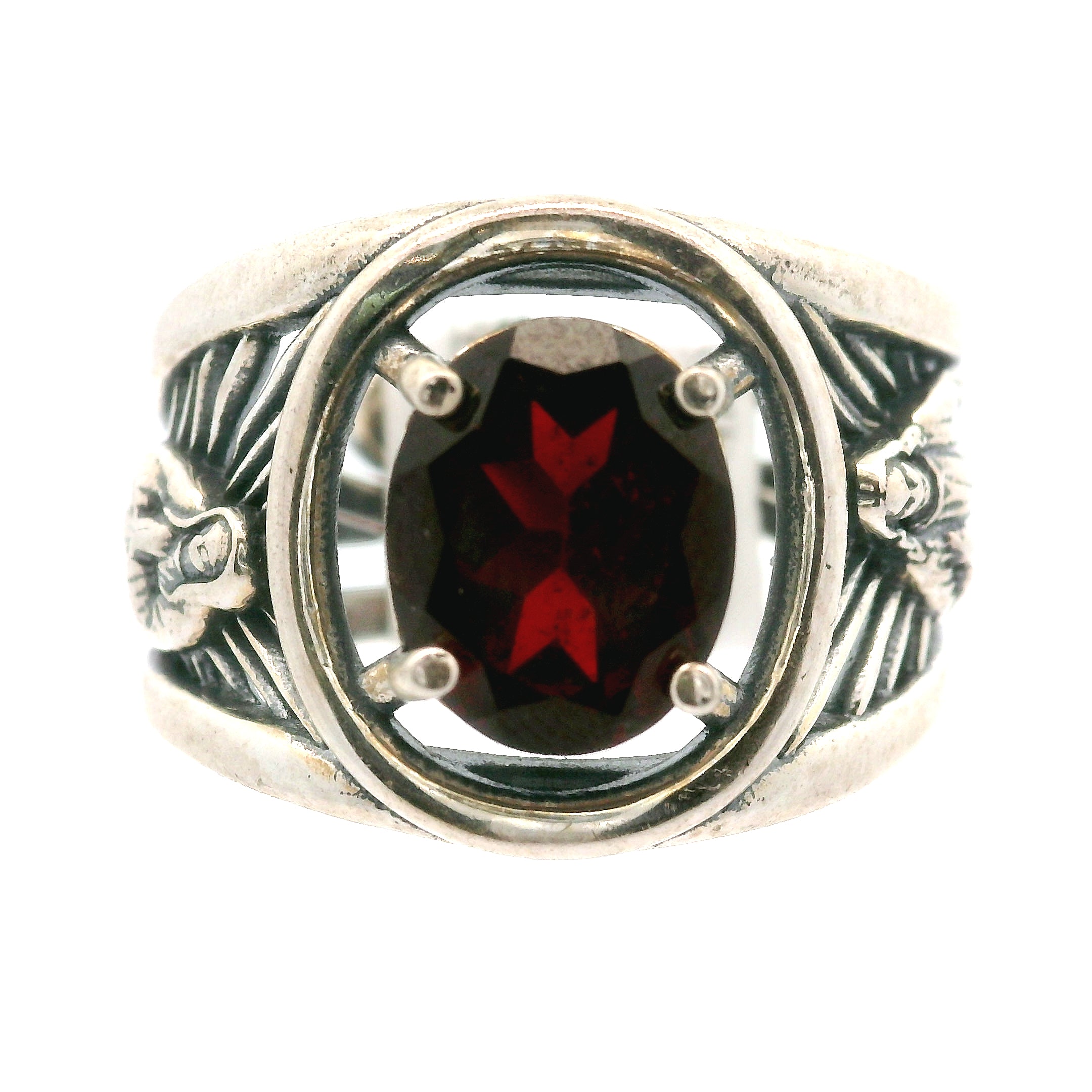 Jesus and Mother Mary Cuff Ring .925 Silver for Empowerment, Grounding and Protection