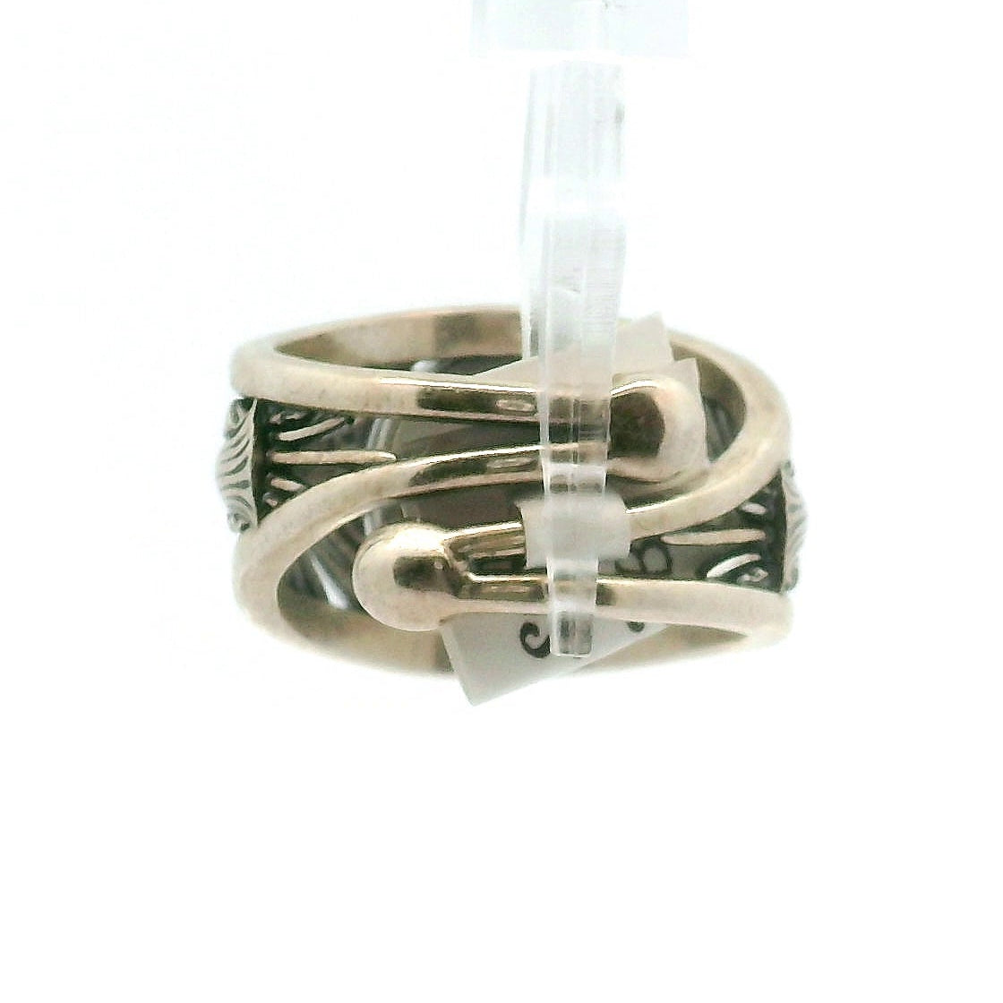 Mother Mary Cuff Ring .925 Silver for Empowerment, Grounding and Protection