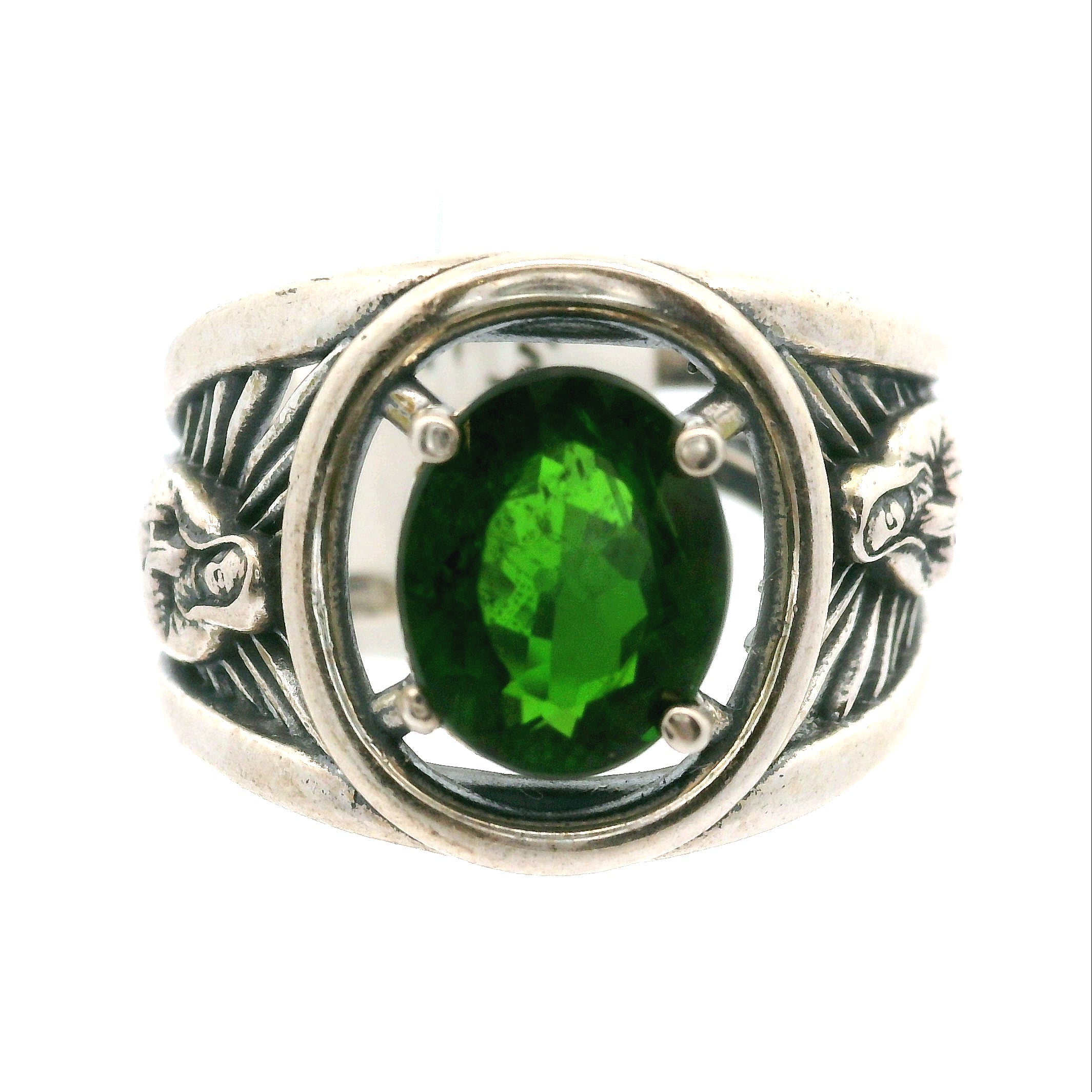 Mother Mary Cuff Ring .925 Silver for Empowerment, Grounding and Protection
