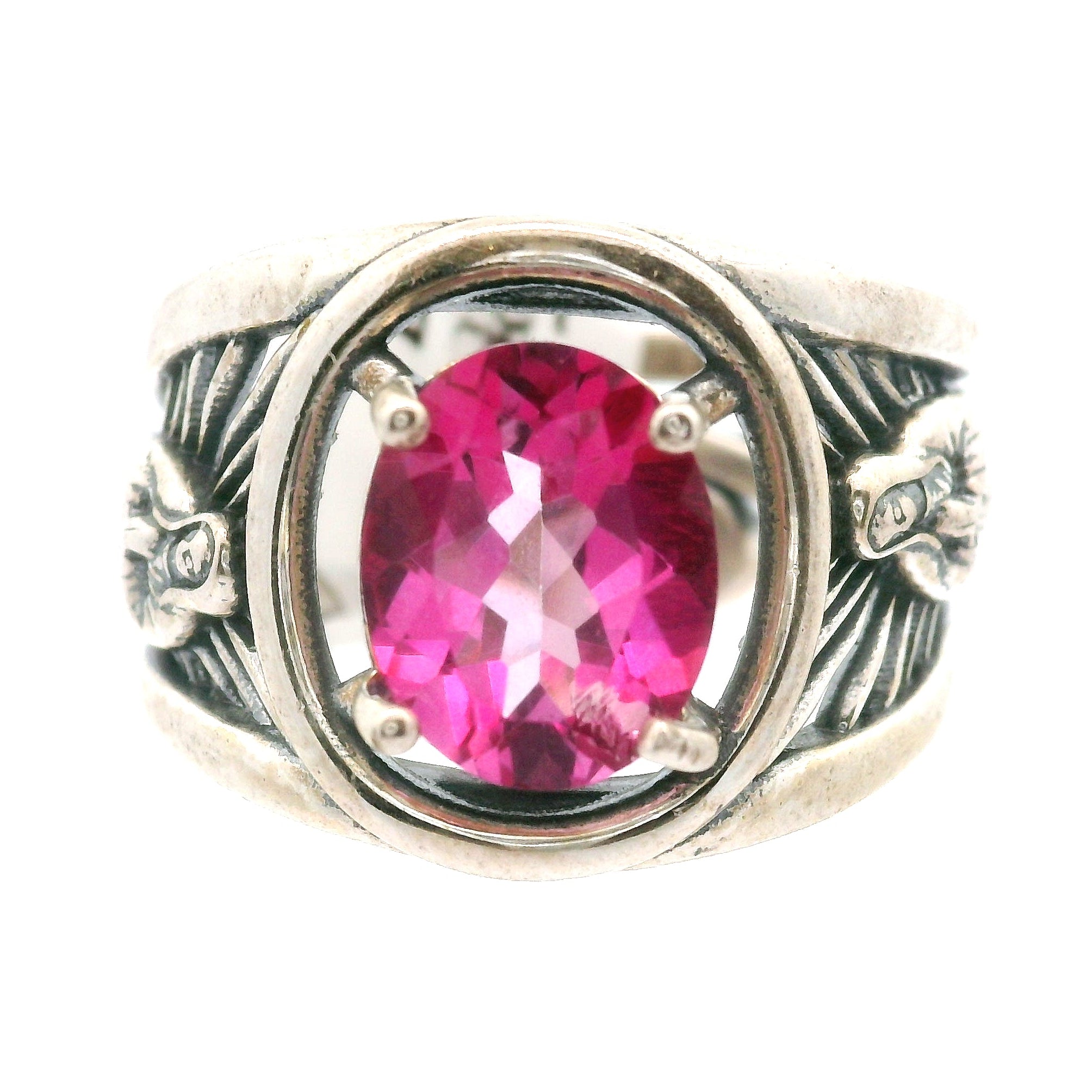 Mother Mary Cuff Ring .925 Silver for Empowerment, Grounding and Protection