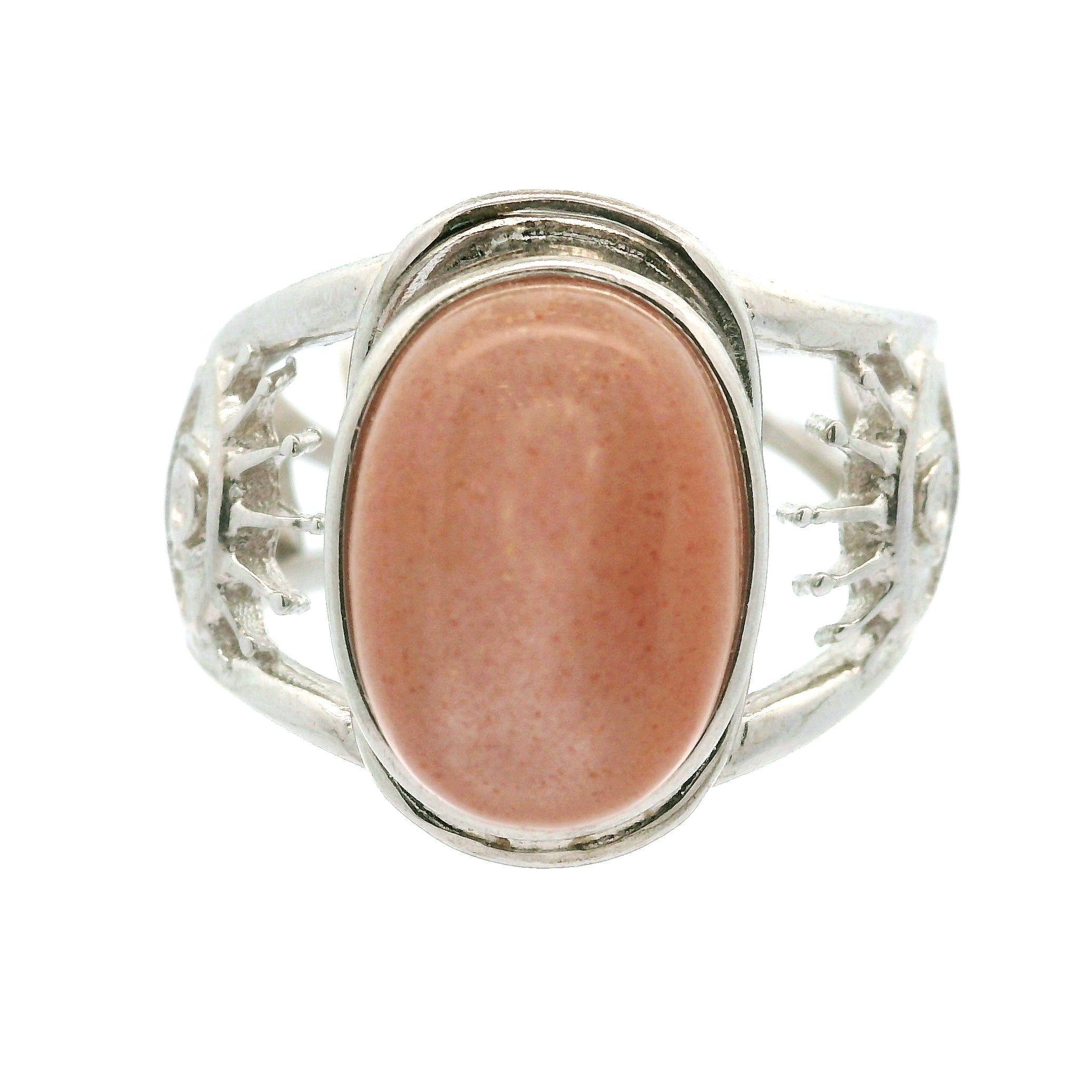 Evil Eye Cuff Ring 925 Silver for Good Luck and Protection