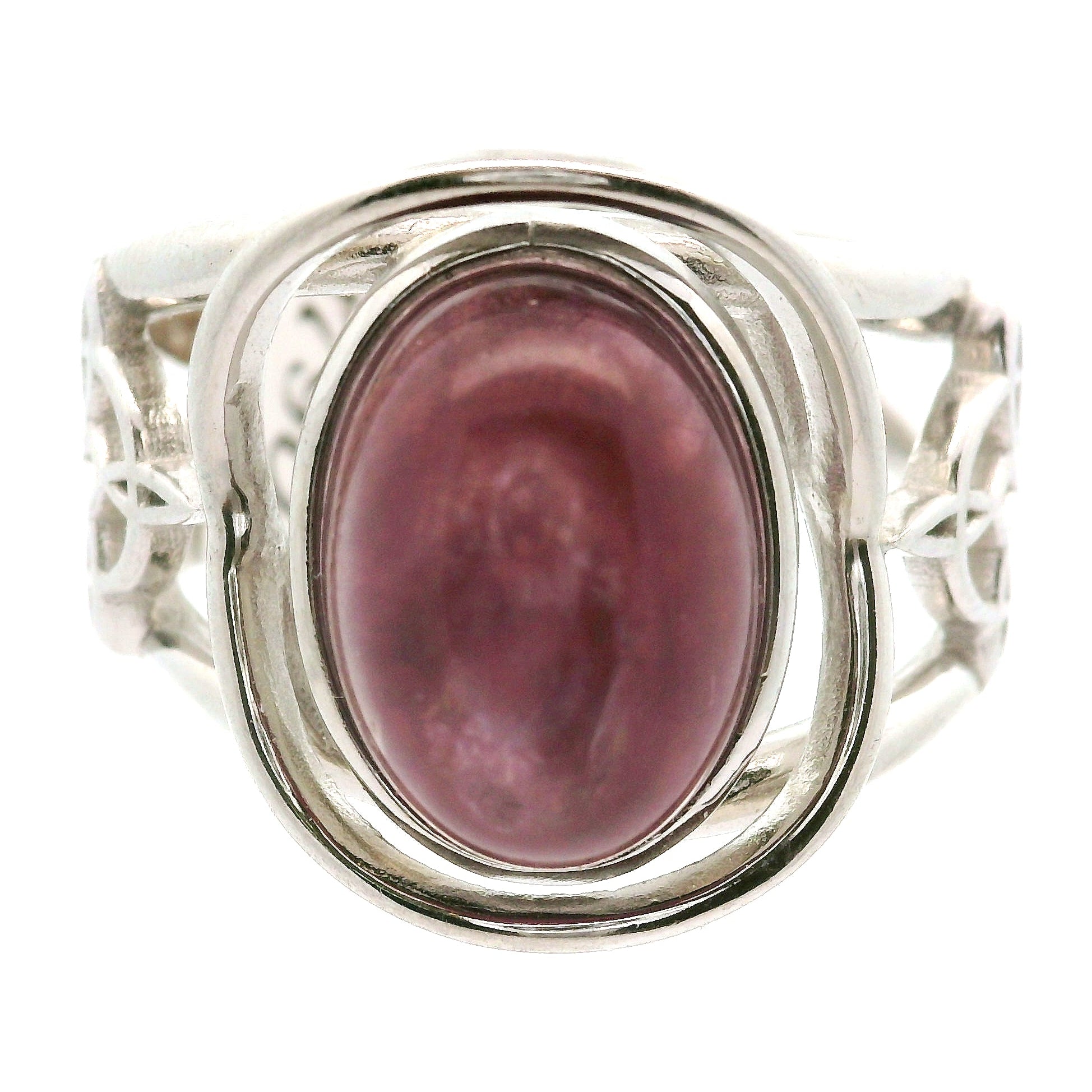 Witches Knot Cuff Ring 925 Silver for Protection, Magic and Connection to Nature
