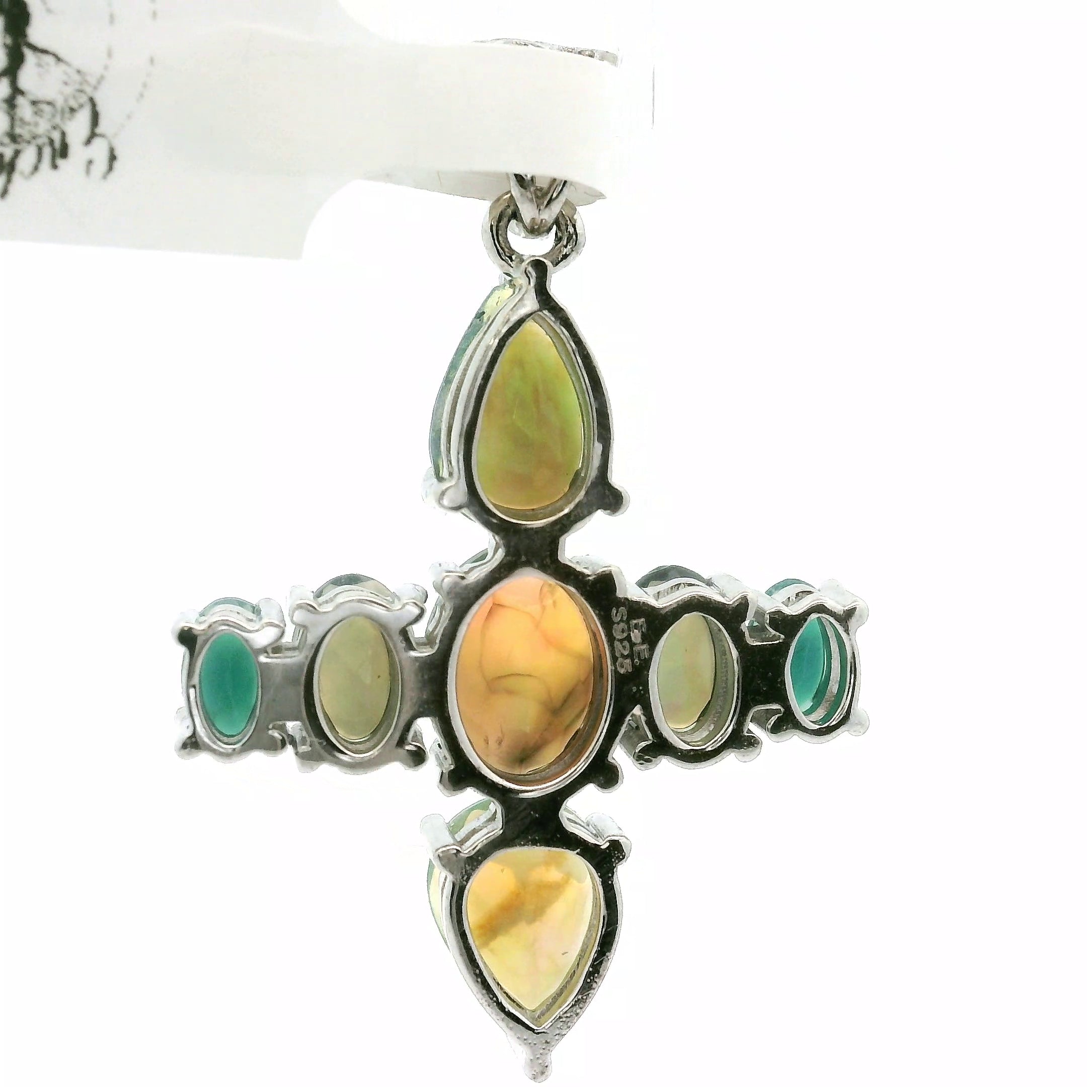 Cross Pendant .925 Silver for Healing, Intention Setting and Manifesting your Desires