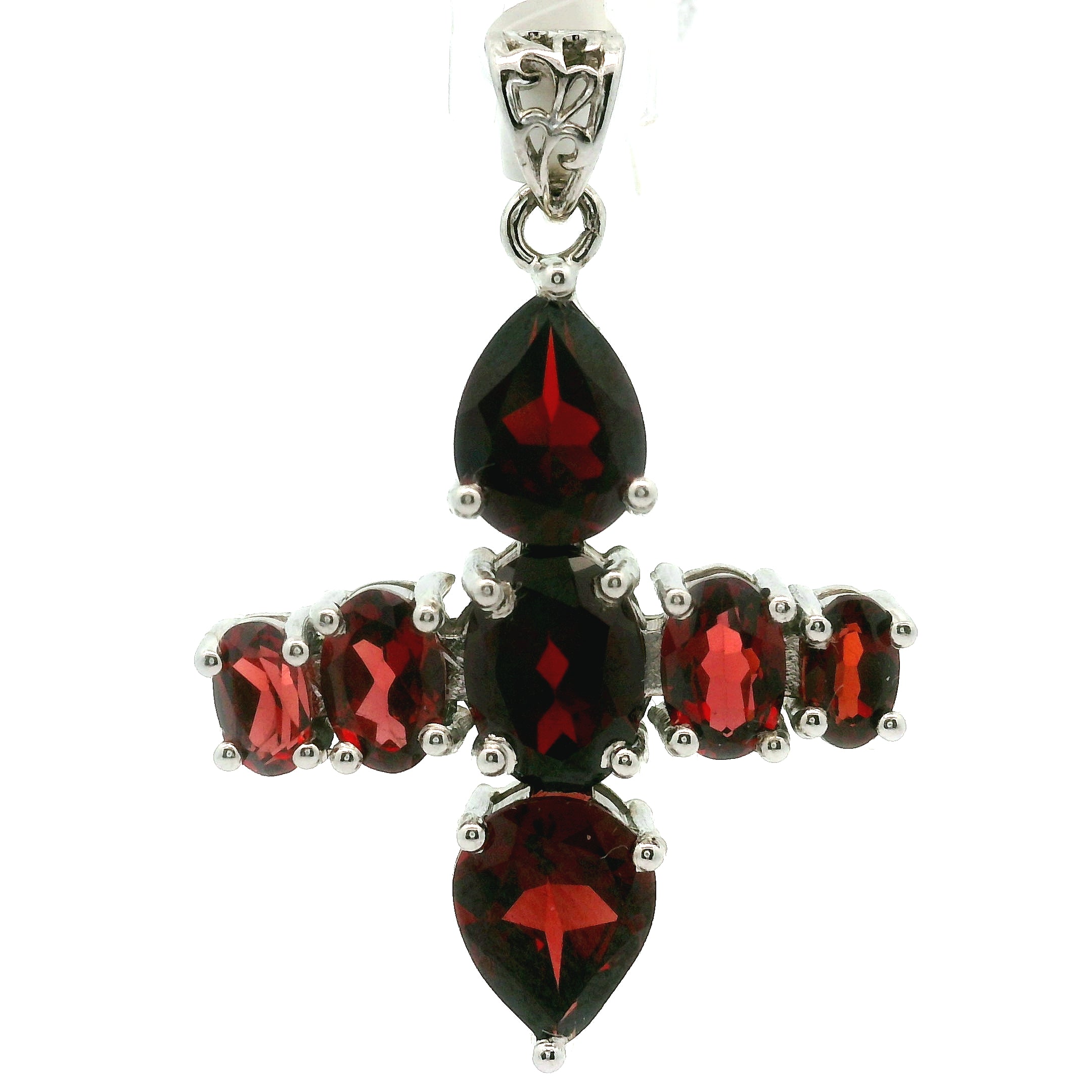 Cross Pendant .925 Silver for Healing, Intention Setting and Manifesting your Desires