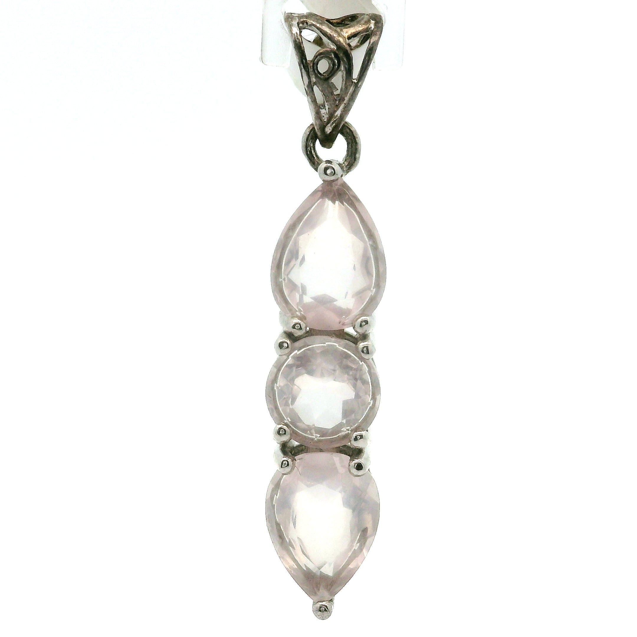 Wand Pendant .925 Silver for Intuition, Luck, Protection and Purification