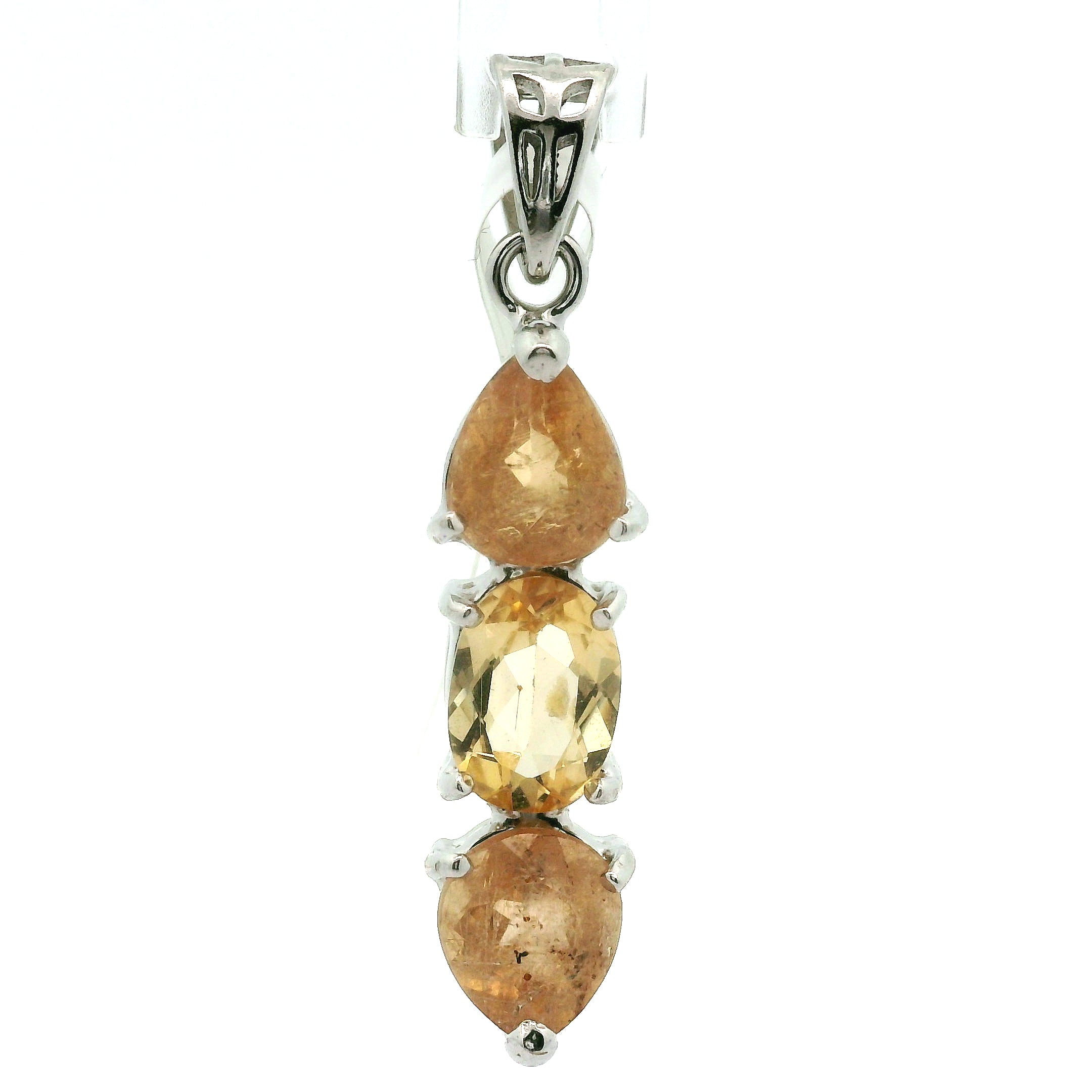 Wand Pendant .925 Silver for Intuition, Luck, Protection and Purification
