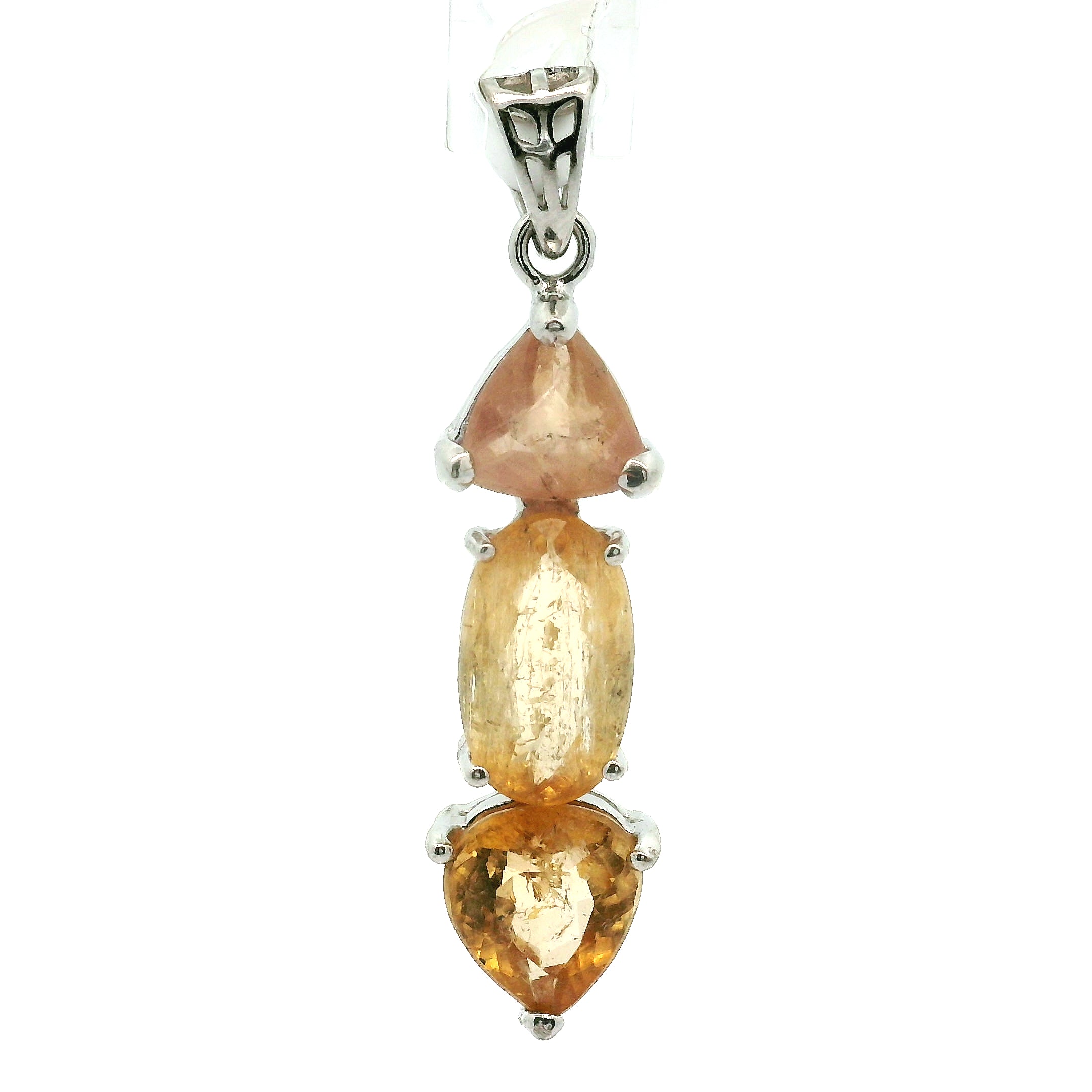 Wand Pendant .925 Silver for Intuition, Luck, Protection and Purification