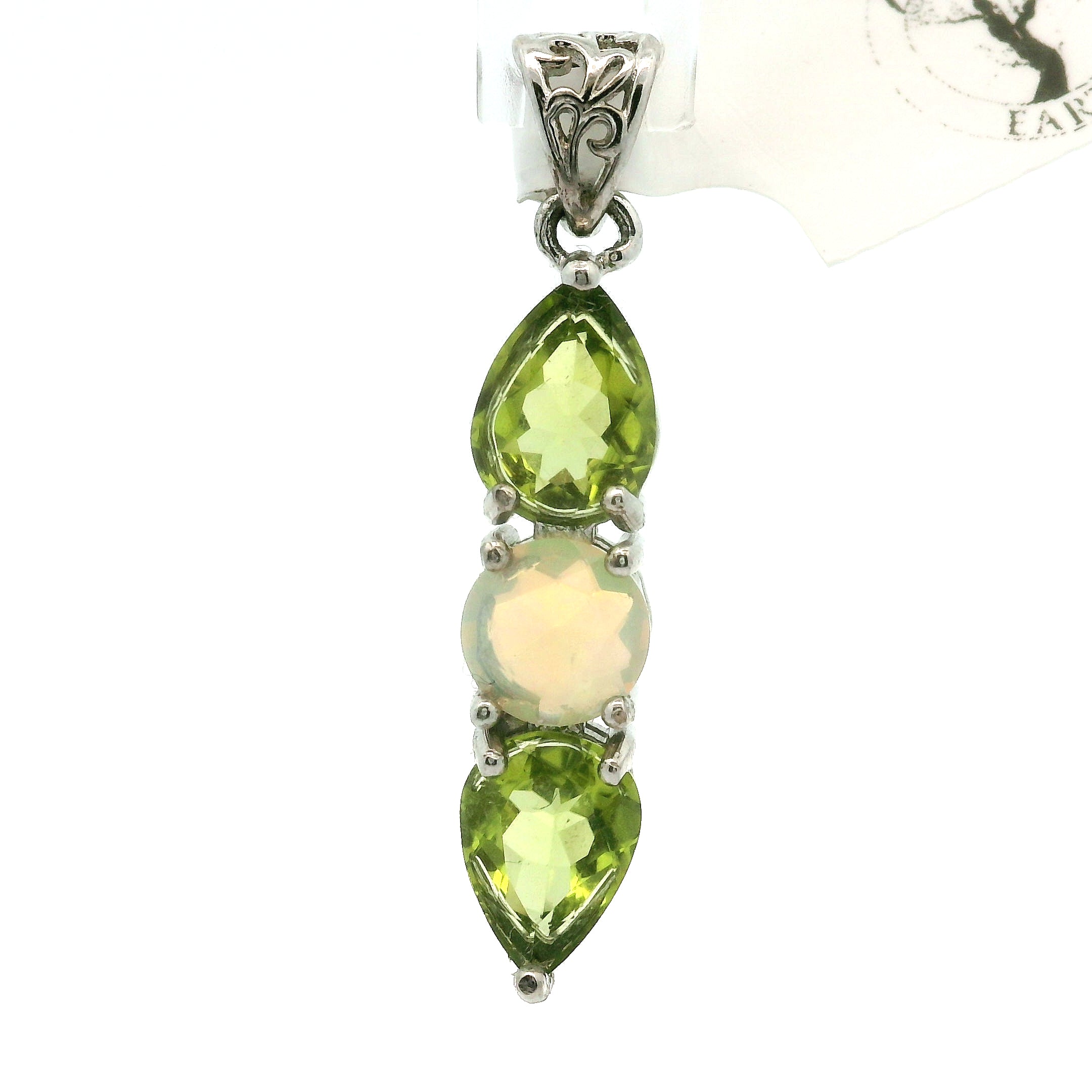 Wand Pendant .925 Silver for Intuition, Luck, Protection and Purification