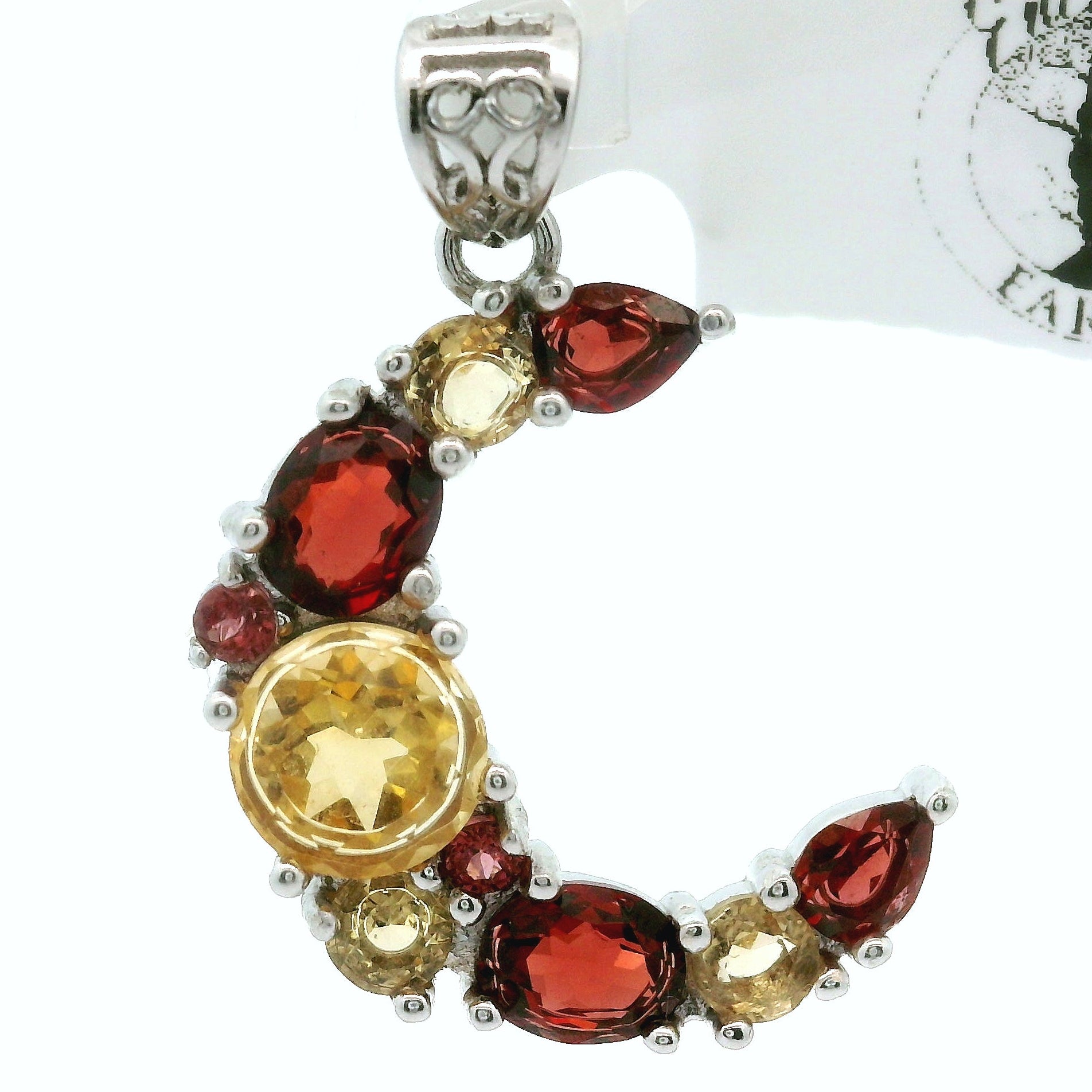 Moon Pendant .925 Silver for Healing, Intention Setting and Manifesting your Desires