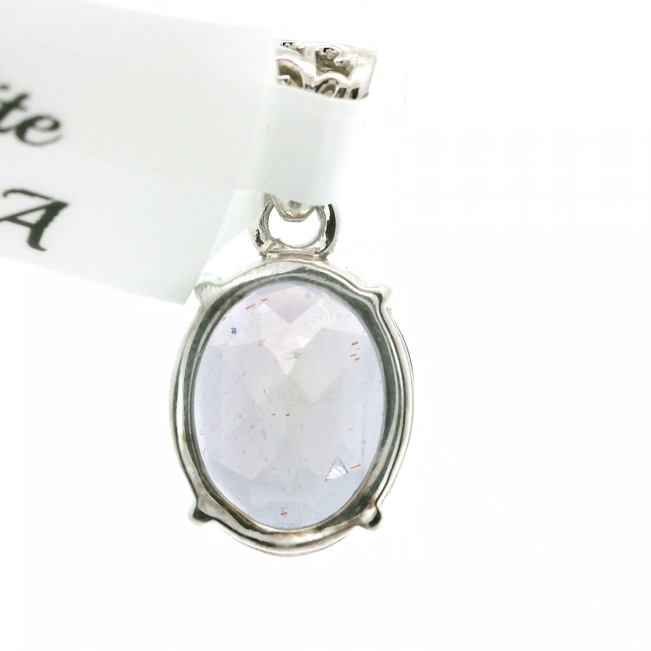 Iolite Pendant .925 Silver for Transformation and Boosting your Life Force Energy