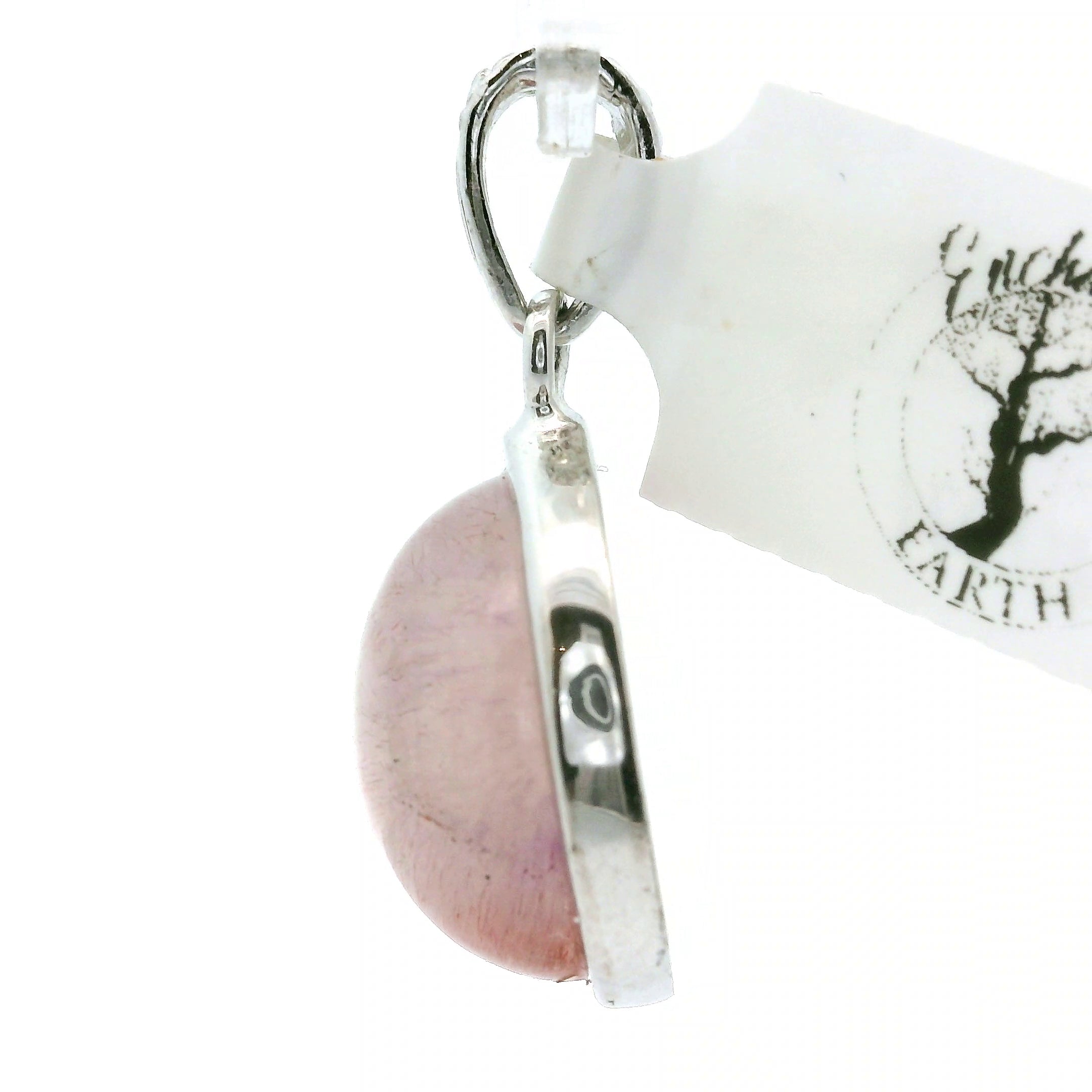 Red Rutile S7 Pendant 925 Silver for Life Force Energy and Renewal
