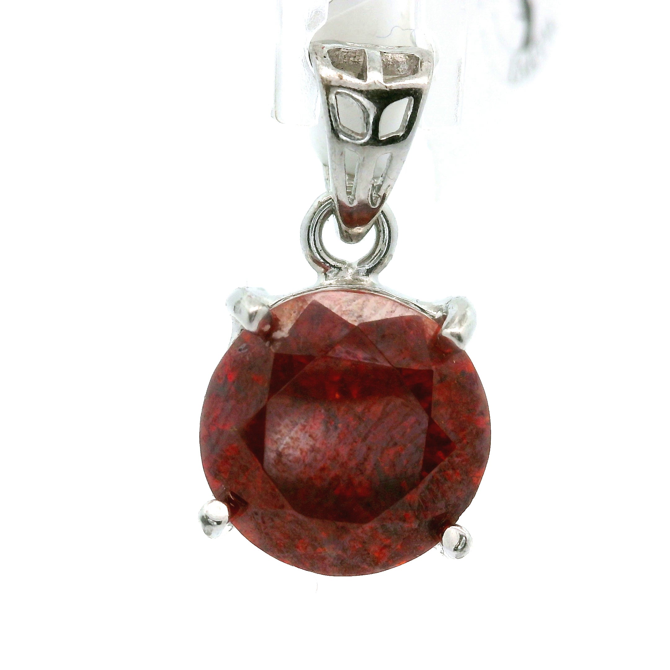 Sphalerite Pendant .925 Silver for Transformation, Self-Reflection and Acceptance