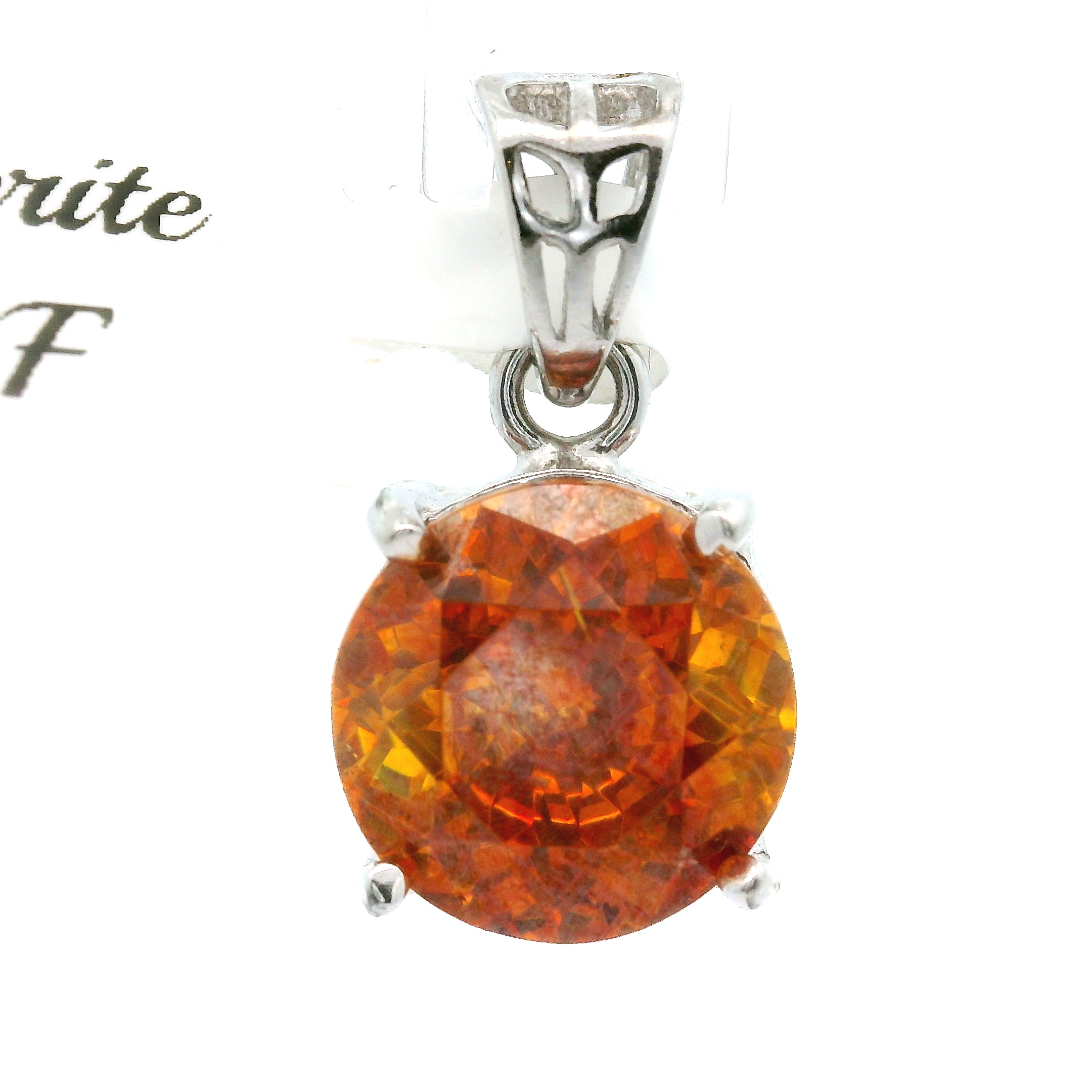 Sphalerite Pendant .925 Silver for Transformation, Self-Reflection and Acceptance