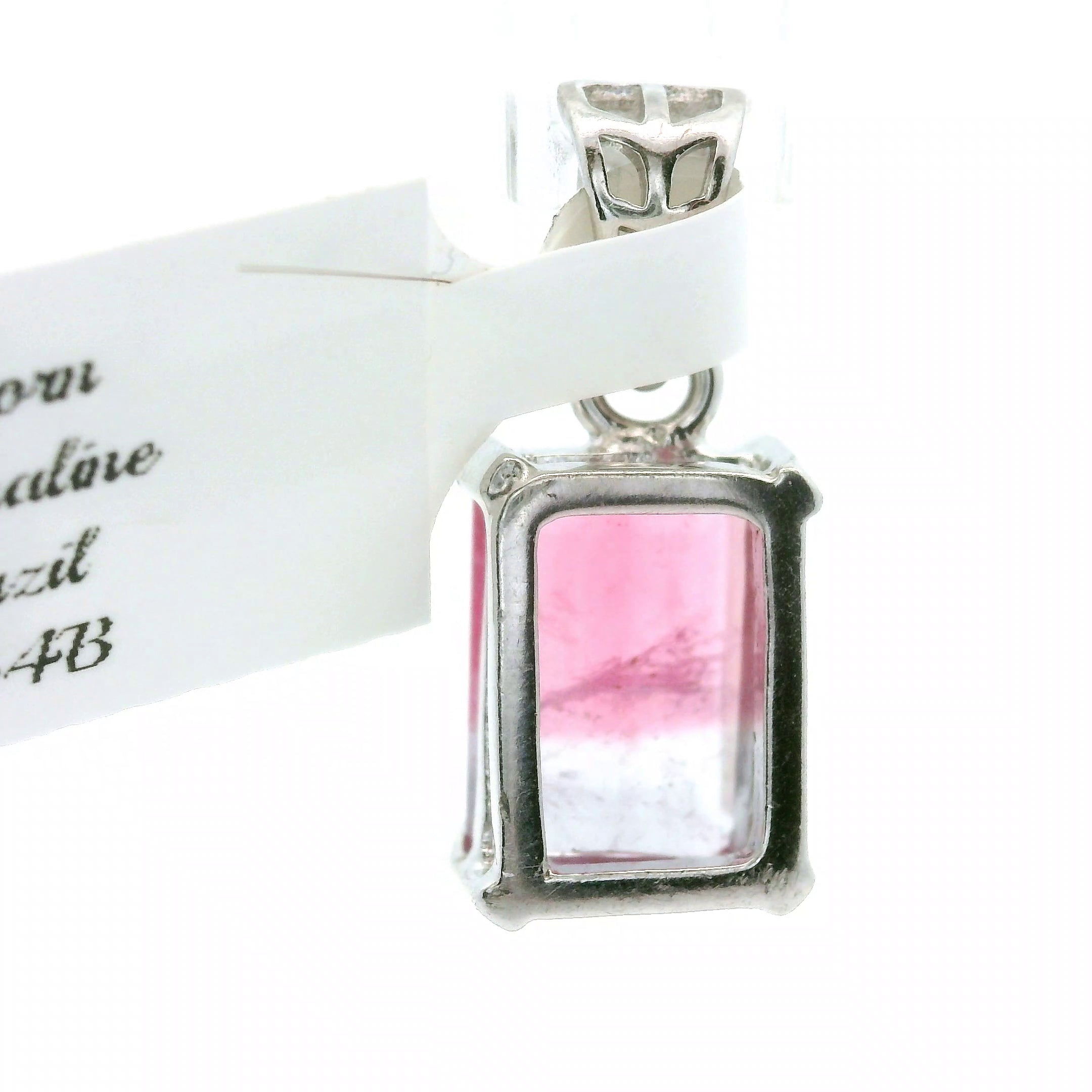 Unicorn Tourmaline Pendant .925 Silver for Awareness, Communication and Meditation