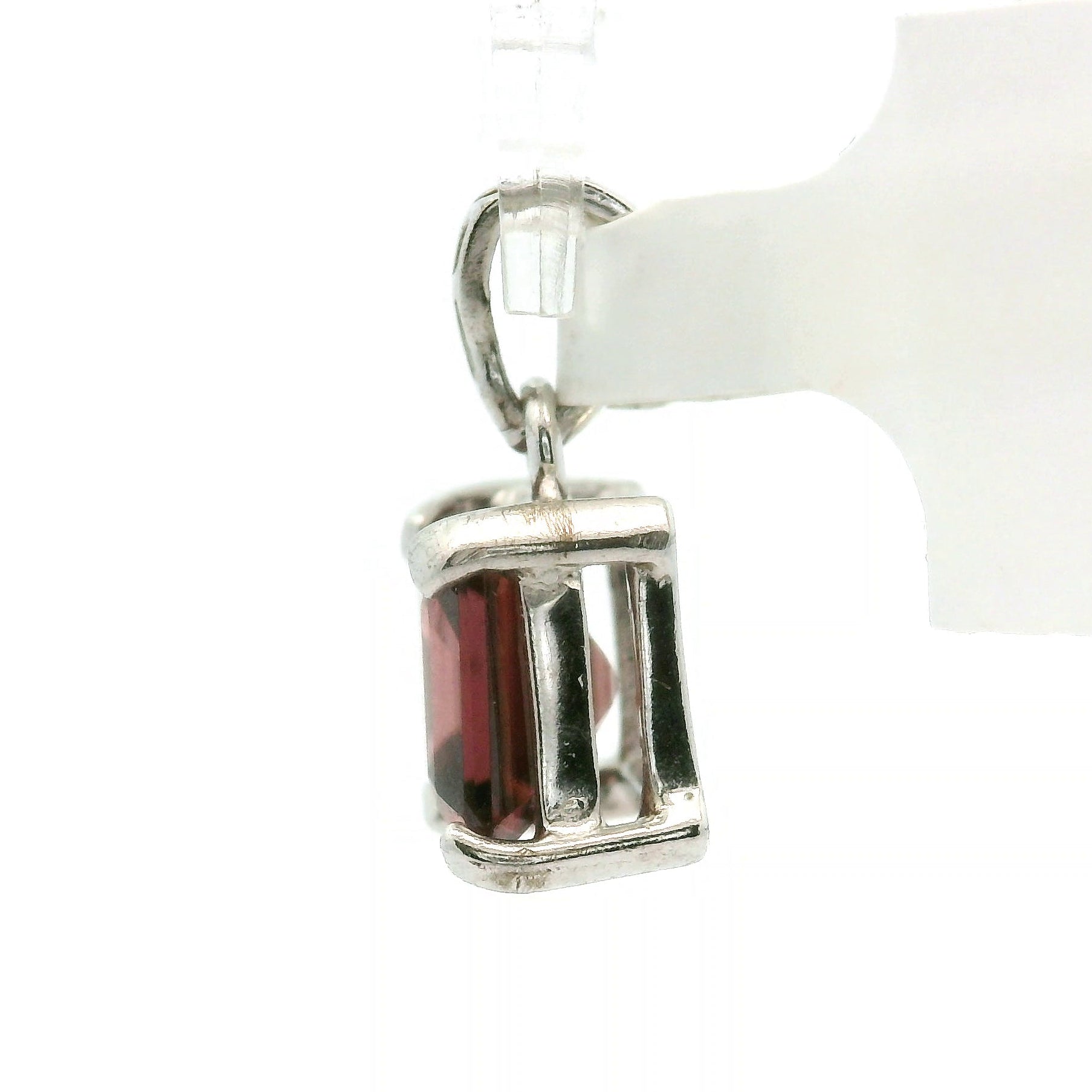 Rose Zircon Pendant .925 Silver for Transformation