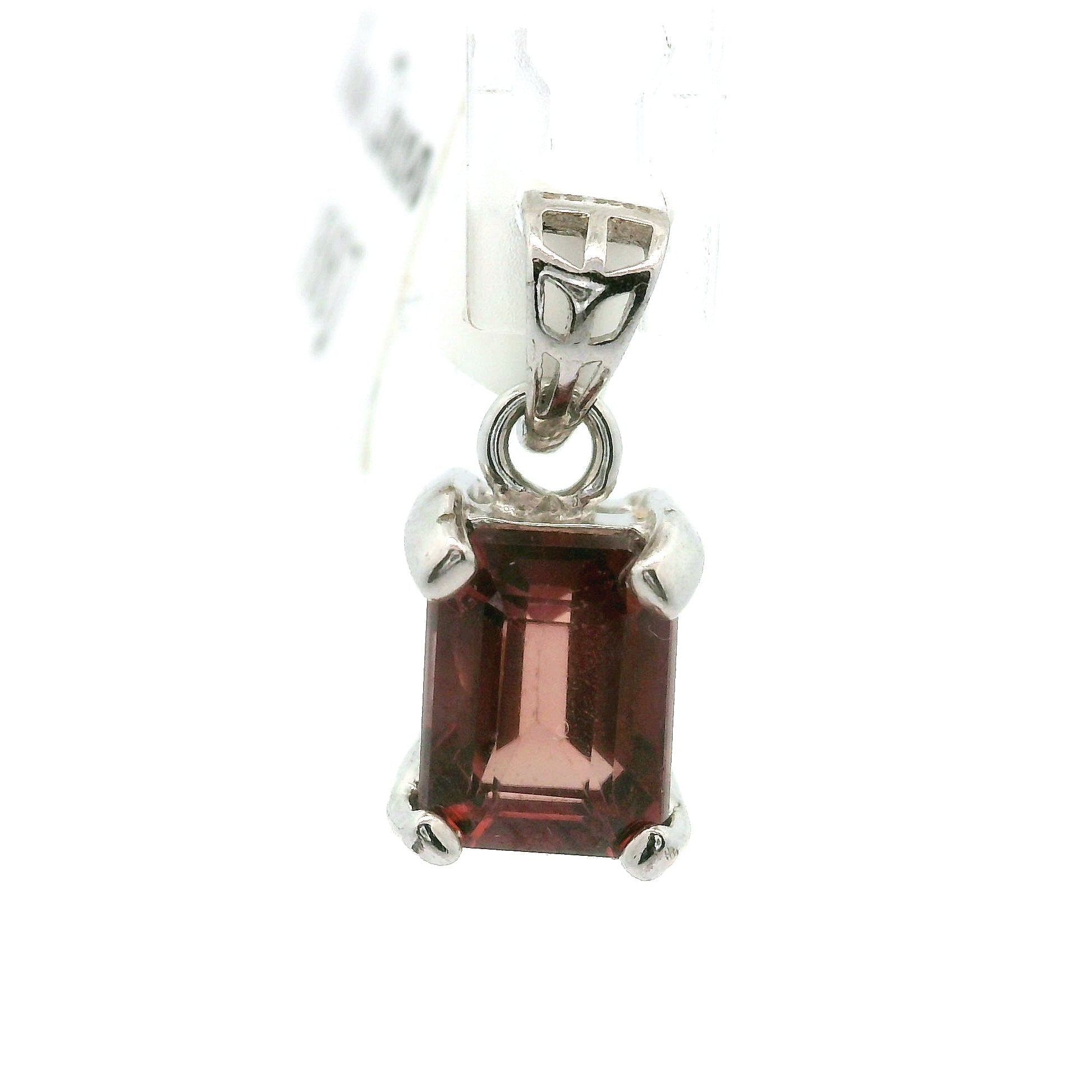 Rose Zircon Pendant .925 Silver for Transformation