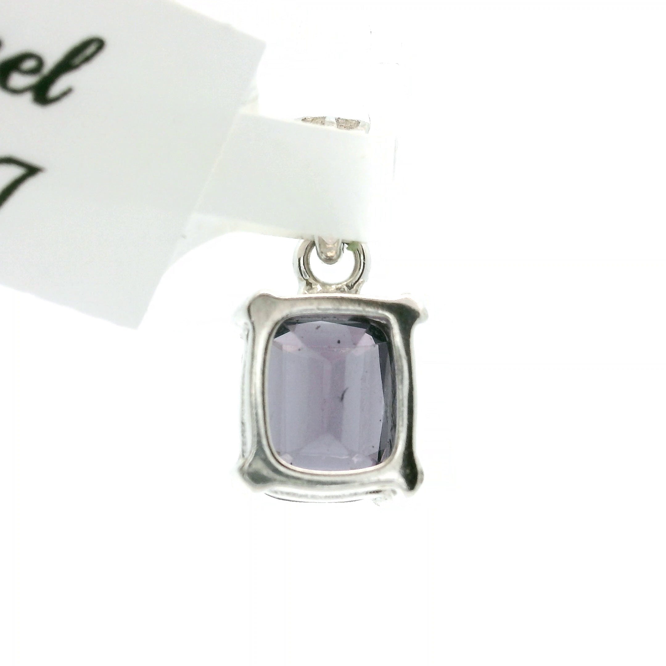 Smoky Purple Spinel Pendant .925 Silver for Emotional Healing, Love, Loyalty & Motivation