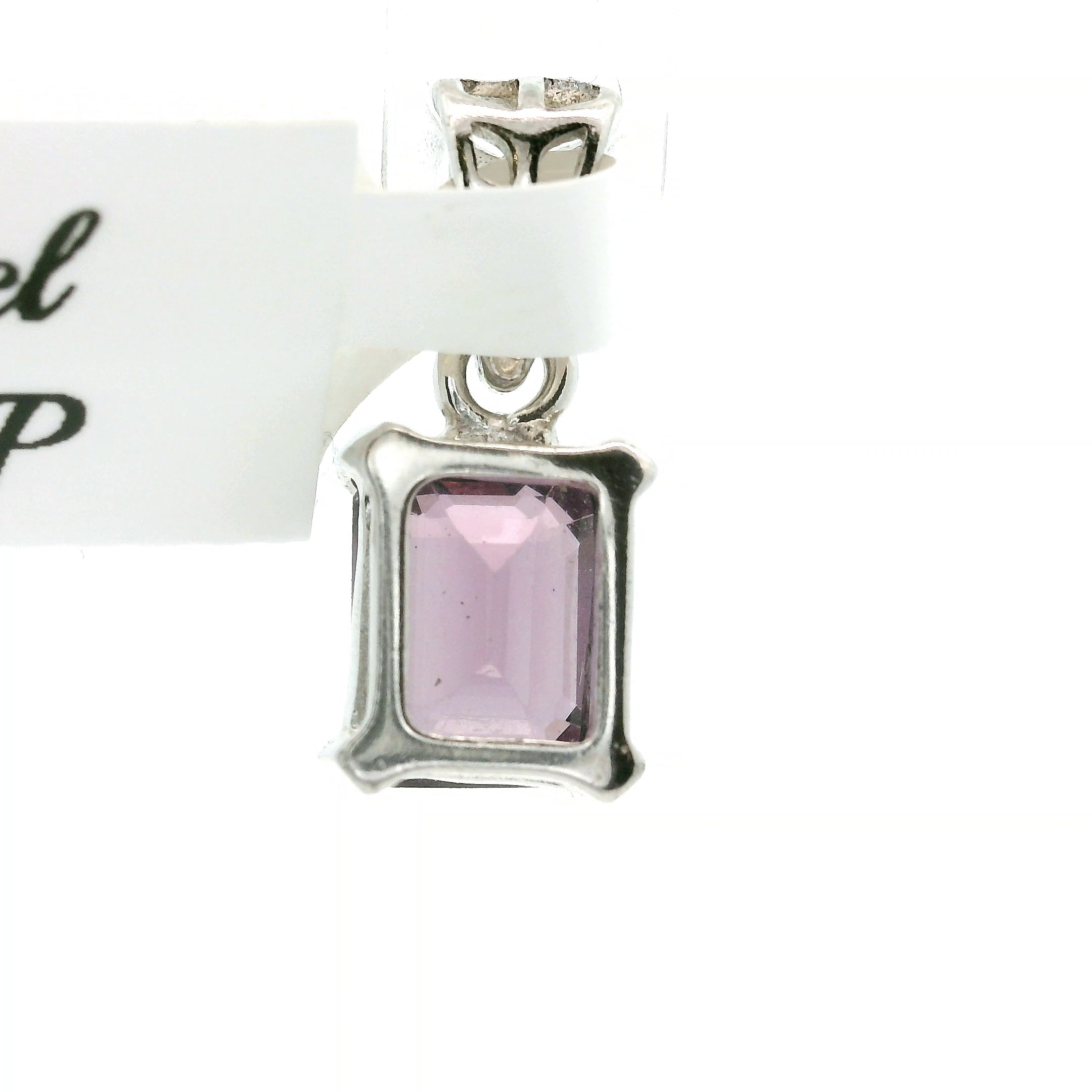 Burgundy Spinel Pendant .925 Silver for Power, Intensity and Individuality