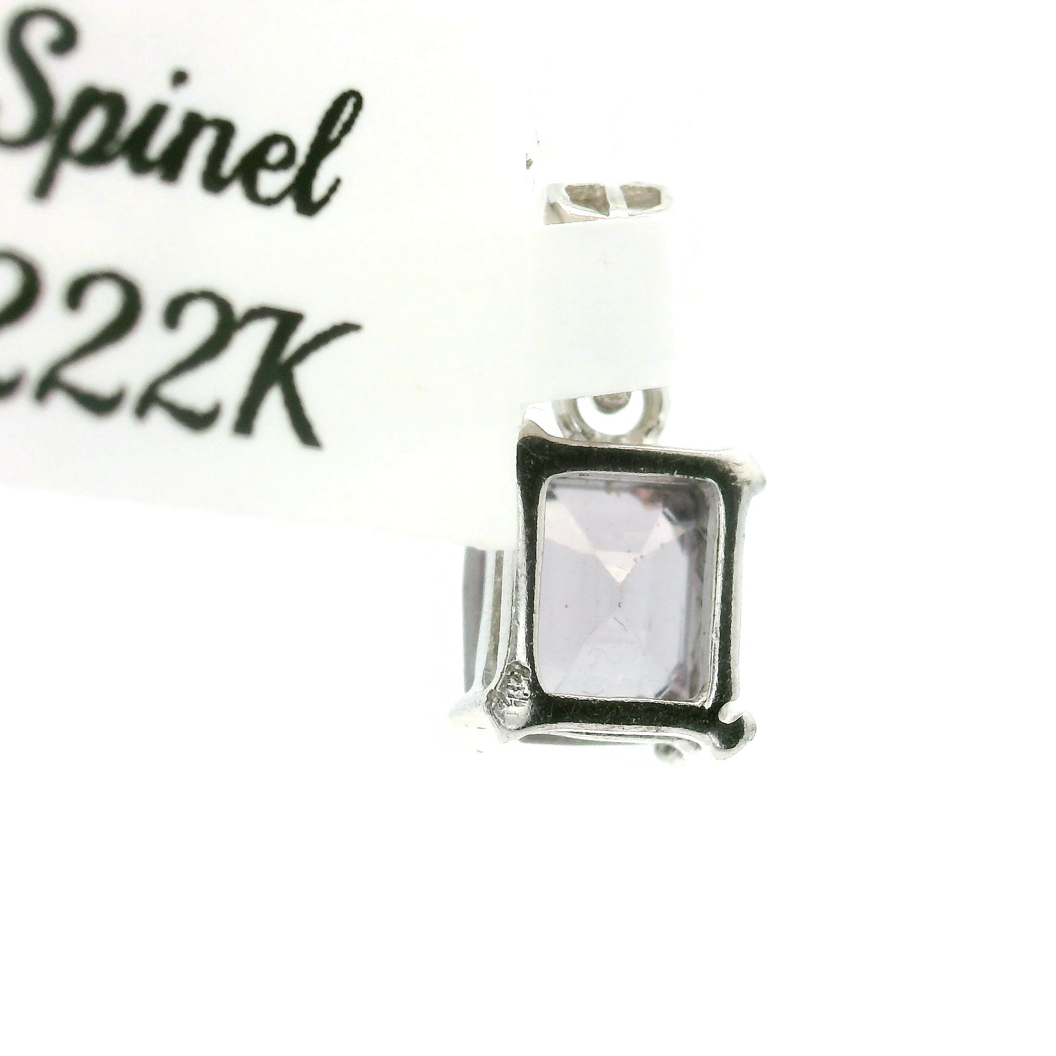 Mauve Spinel Pendant .925 Silver for Inspiration, Innovation and Intuition