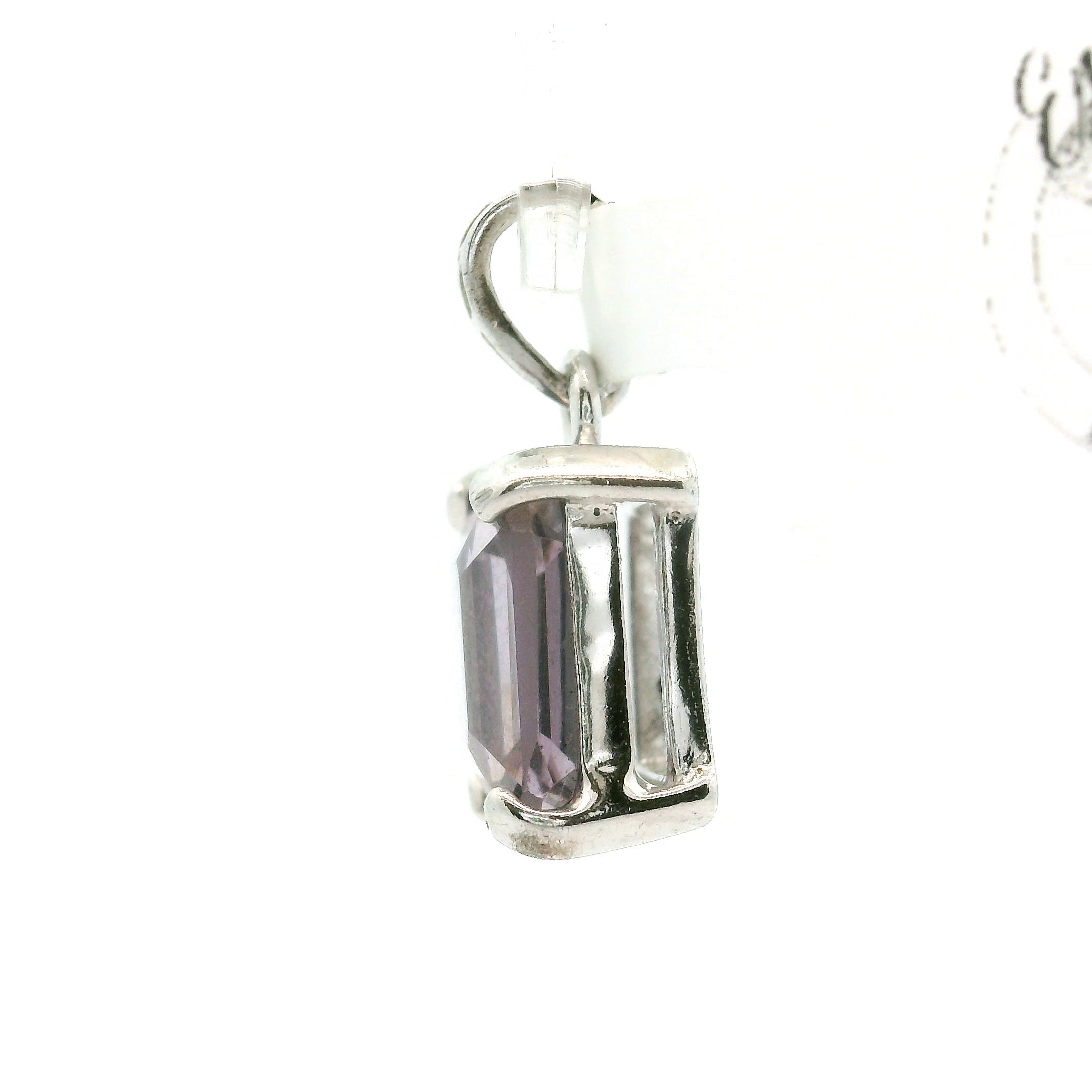 Mauve Spinel Pendant .925 Silver for Inspiration, Innovation and Intuition
