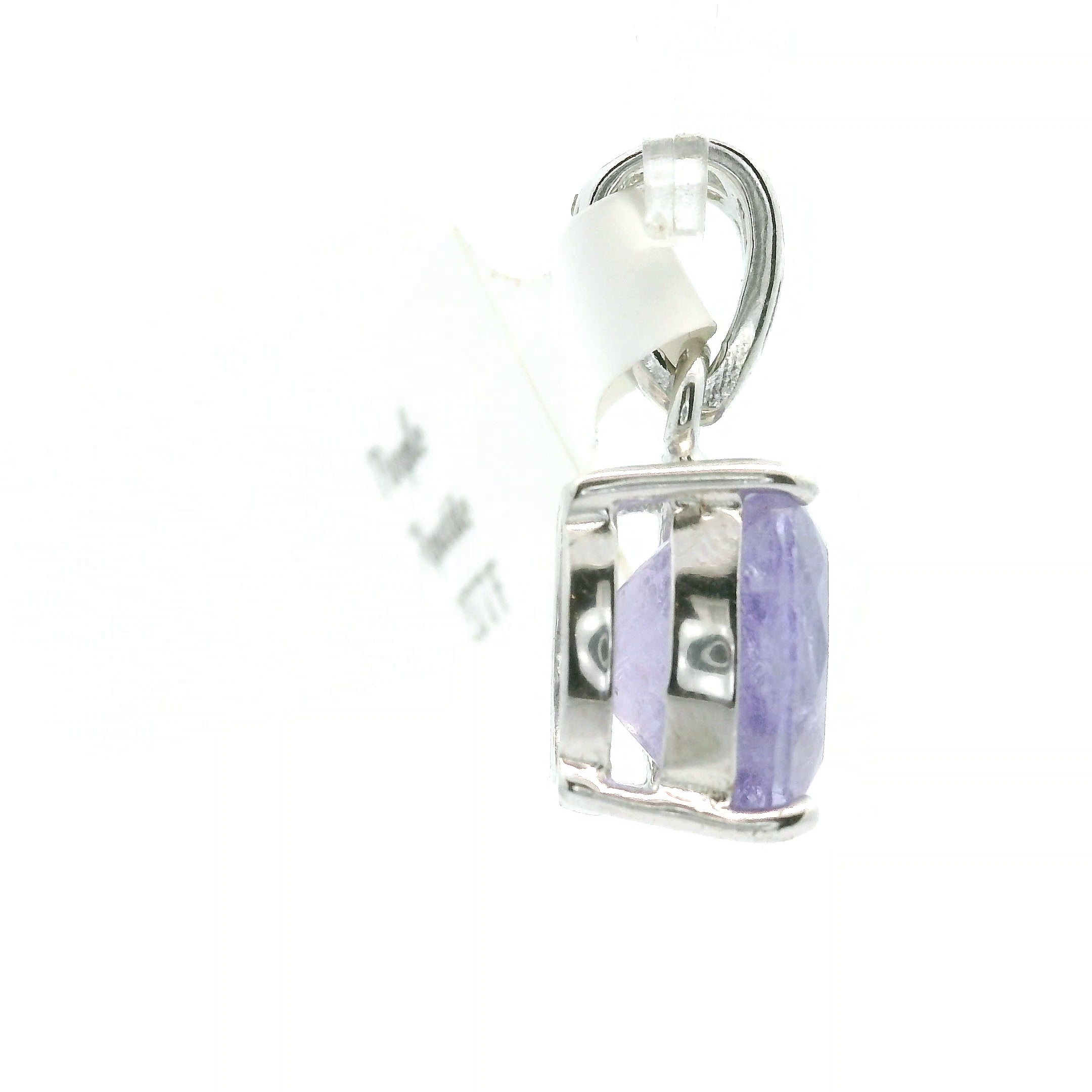 Purple Apatite Pendant .925 Silver for Connection with Angels, Ancestors and Spirit Guides
