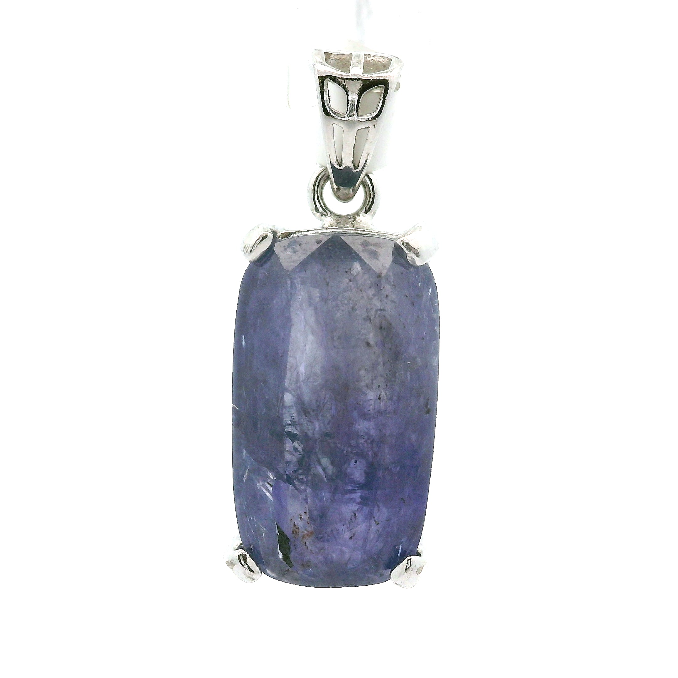 Tanzanite Pendant .925 Silver for Elevating your Consciousness