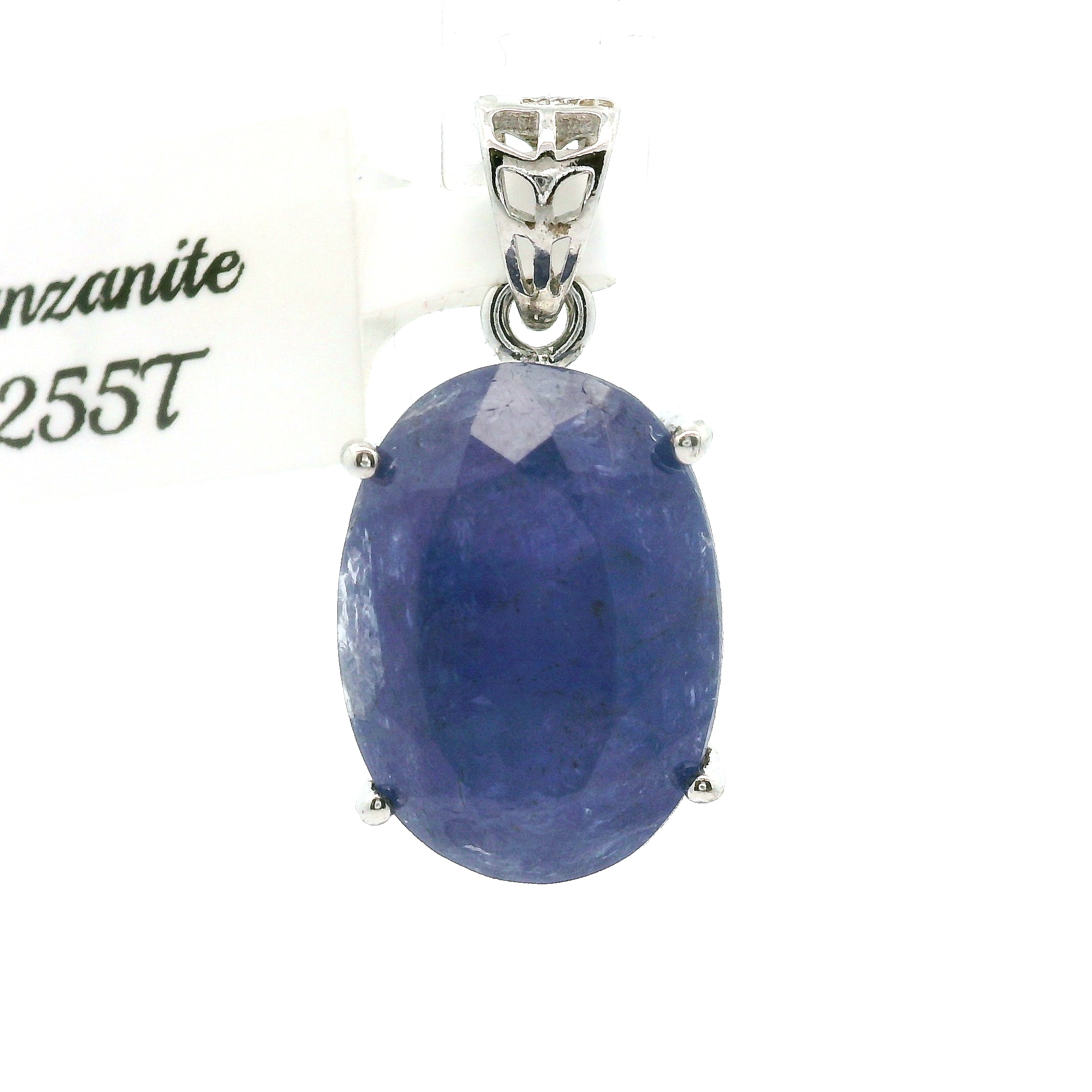 Tanzanite Pendant .925 Silver for Elevating your Consciousness