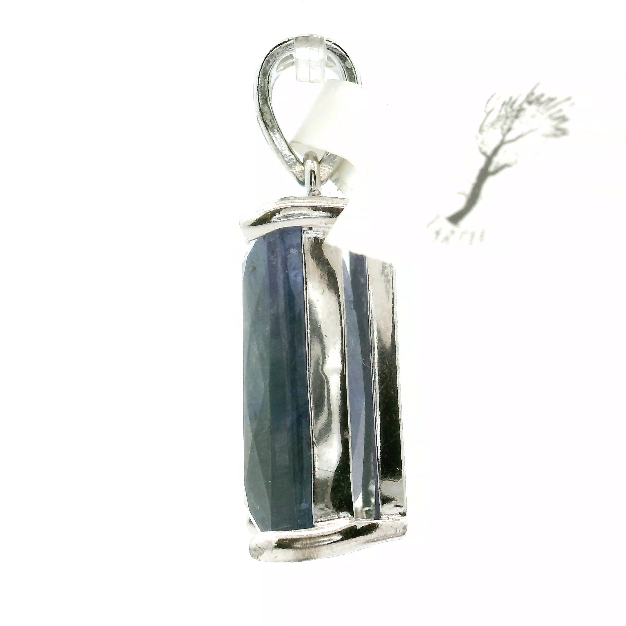 Tanzanite Pendant .925 Silver for Elevating your Consciousness