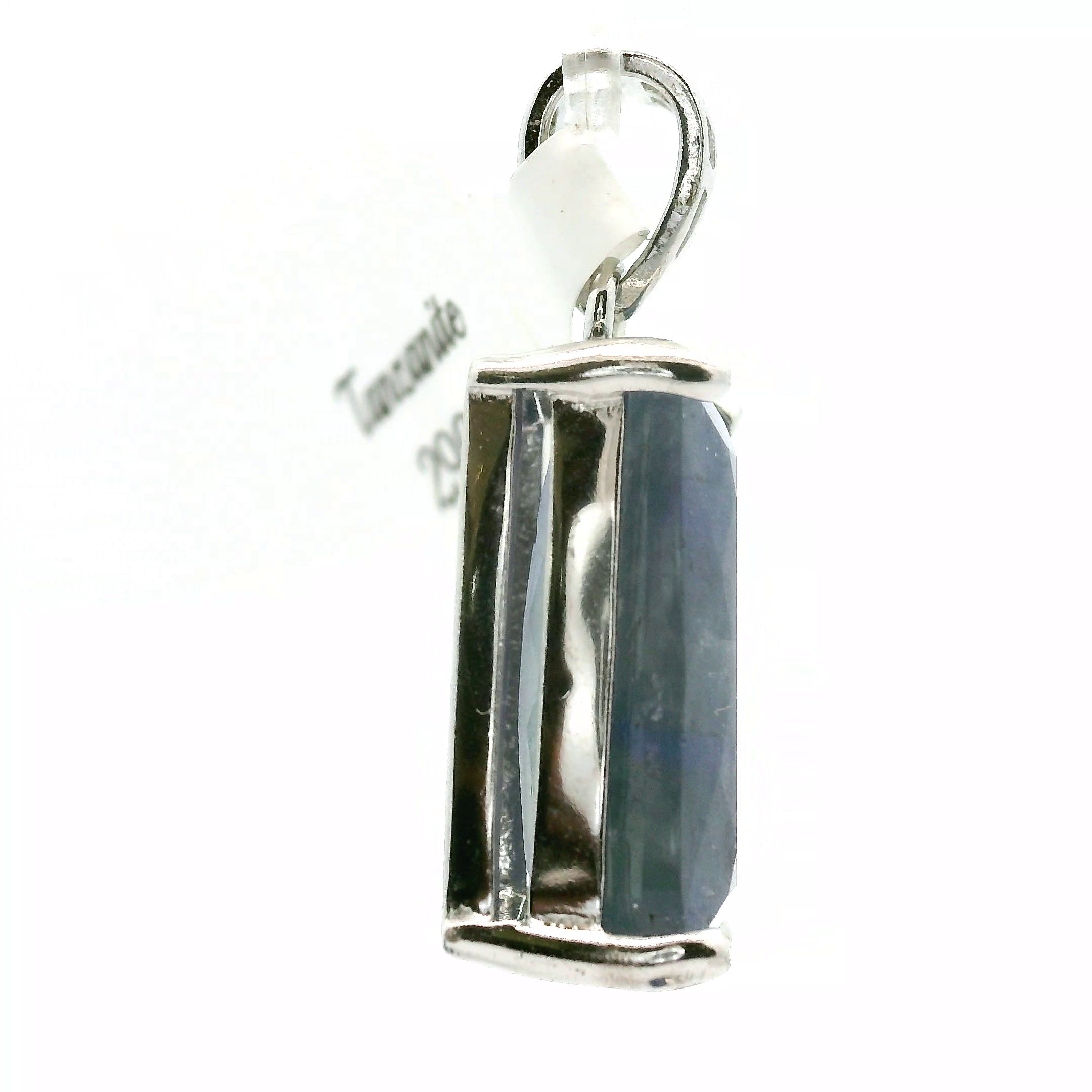 Tanzanite Pendant .925 Silver for Elevating your Consciousness