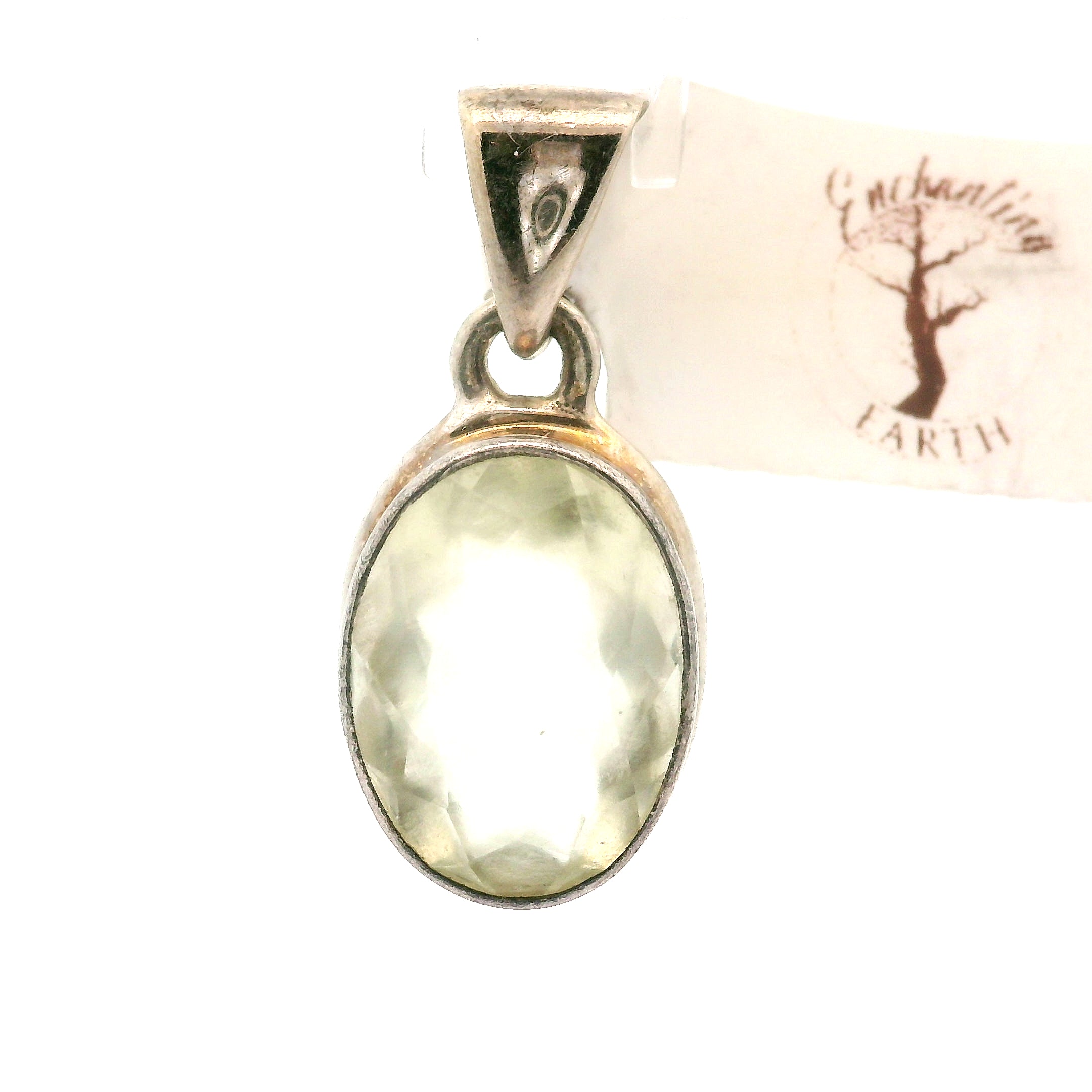Libyan Desert Glass Bezel Pendant.925 Silver for Confidence, Manifestation and Personal Power